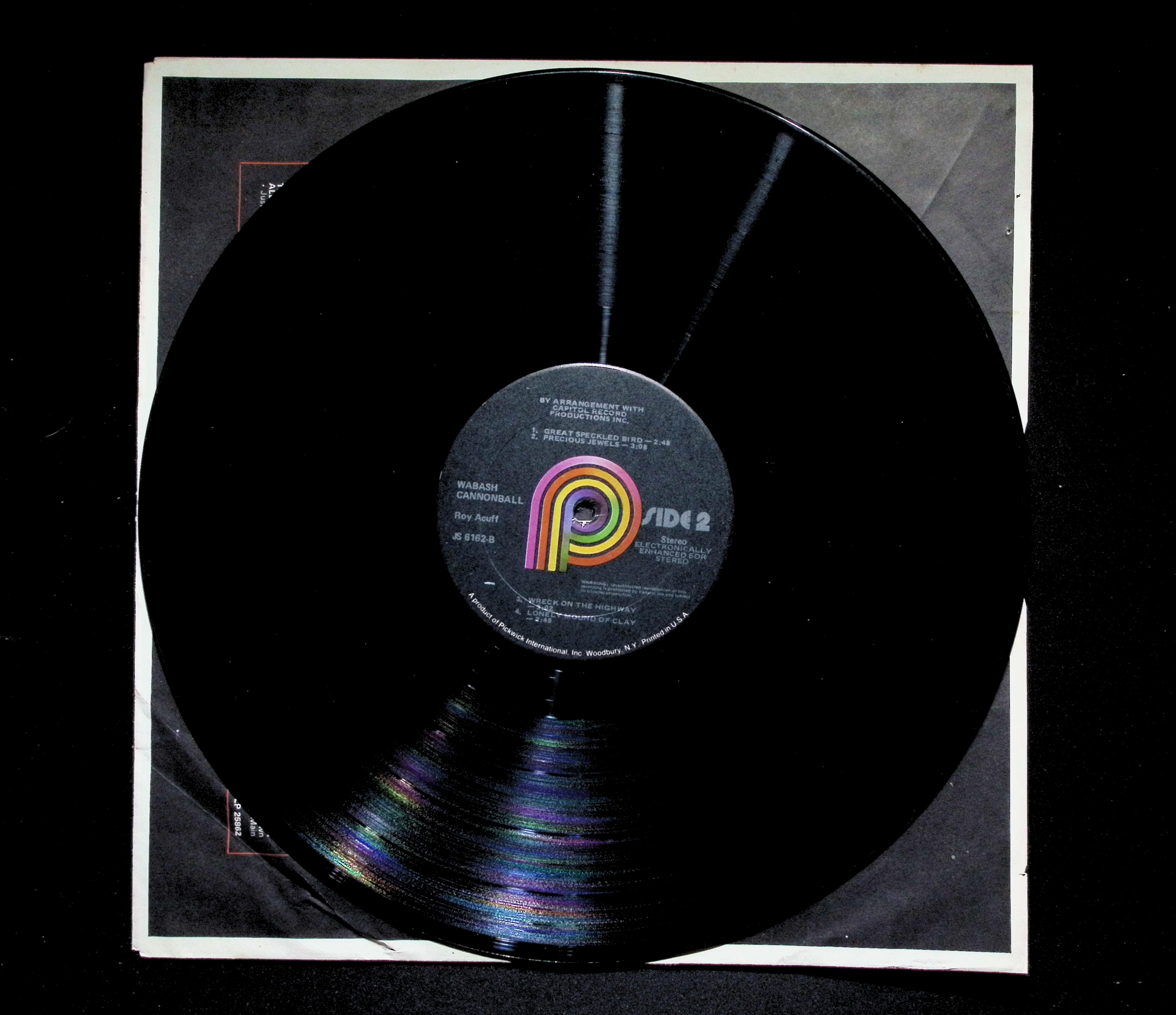 Roy Acuff Wabash Cannonball 1972 Pickwick JS-6162 Country LP — image 5