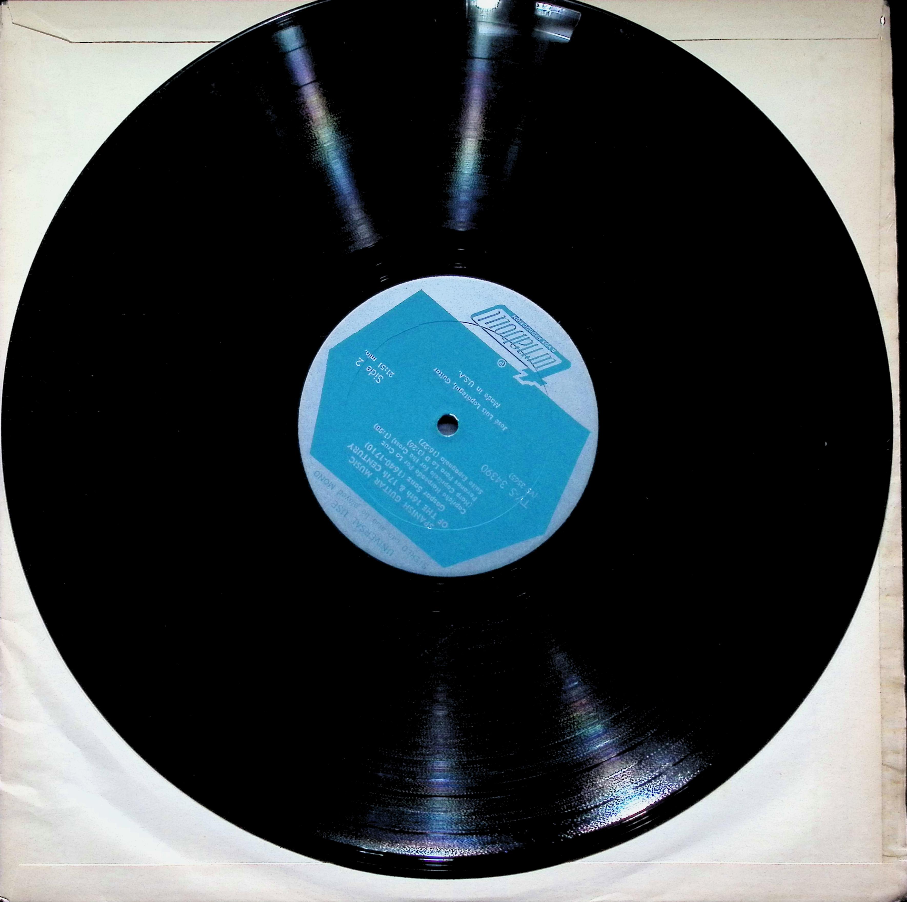 José Luis Lopátegui - Spanish Guitar LP 1971 US Classical — image 4