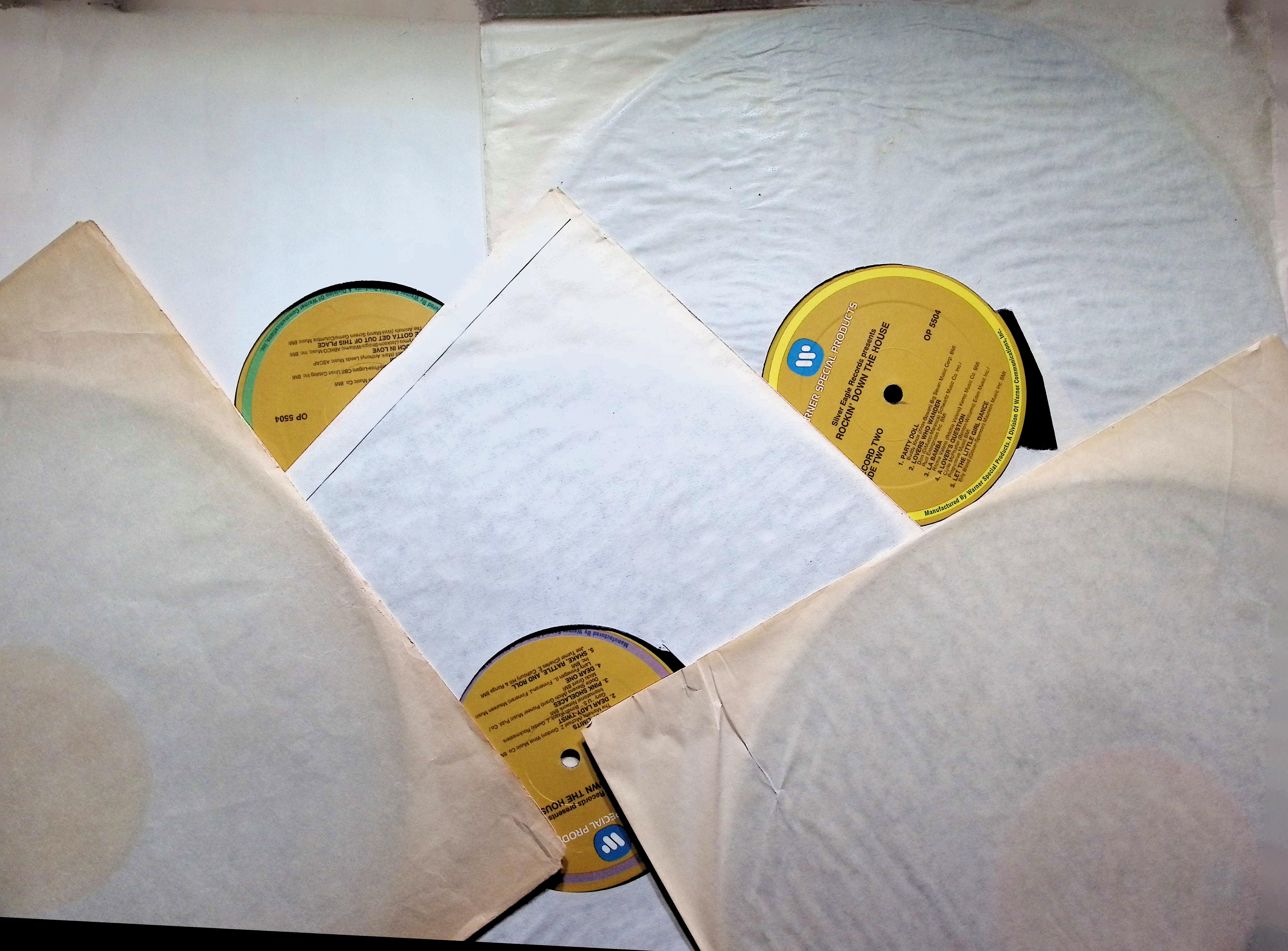 Various Rockin' Down The House LP 1984 Silver Eagle Rock — image 3