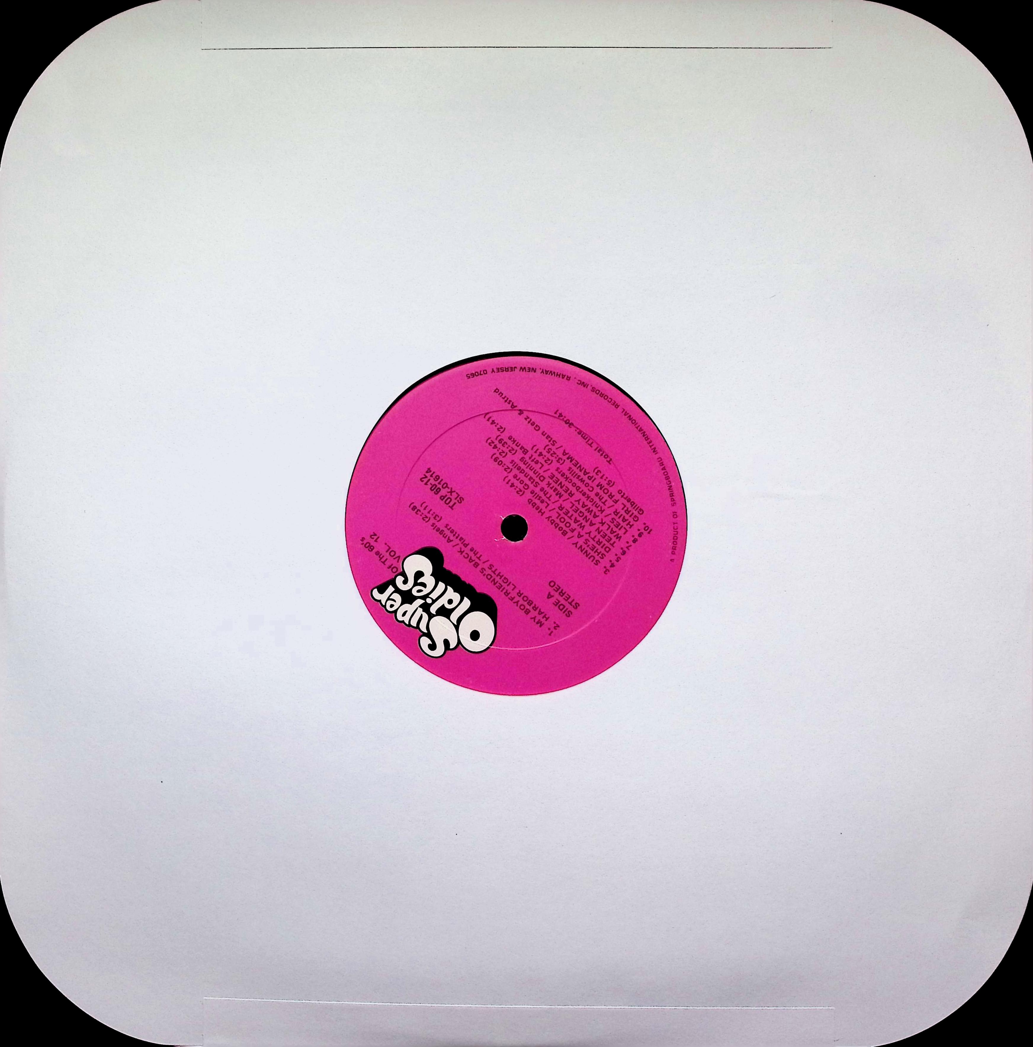 Various Artists Super Oldies Top 60s Vol 12 1973 Springboard TOP-60-12 LP — image 3