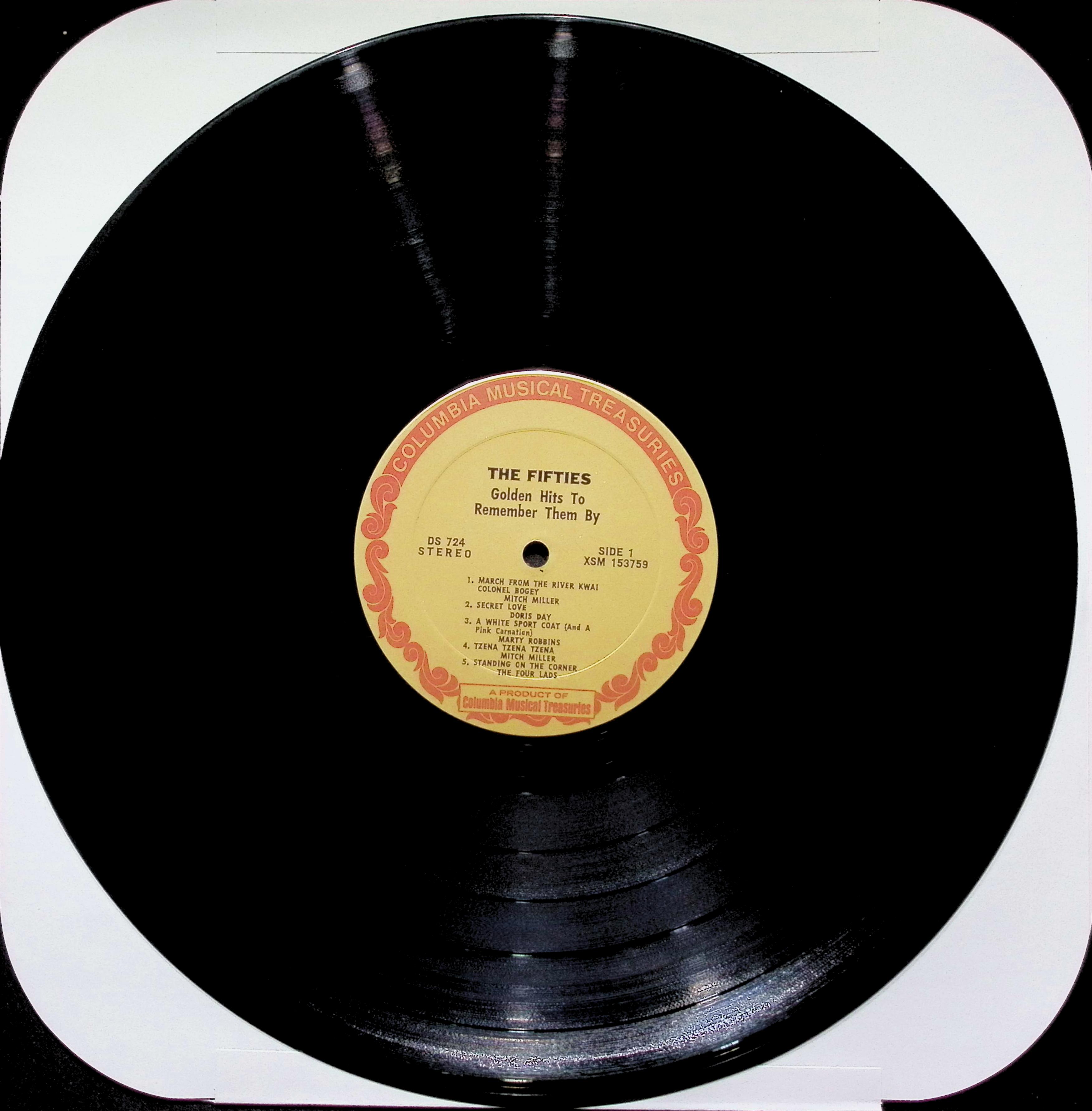 Various Artists The Fifties Golden Hits 1970 Columbia DS-724 Easy Listening LP — image 4