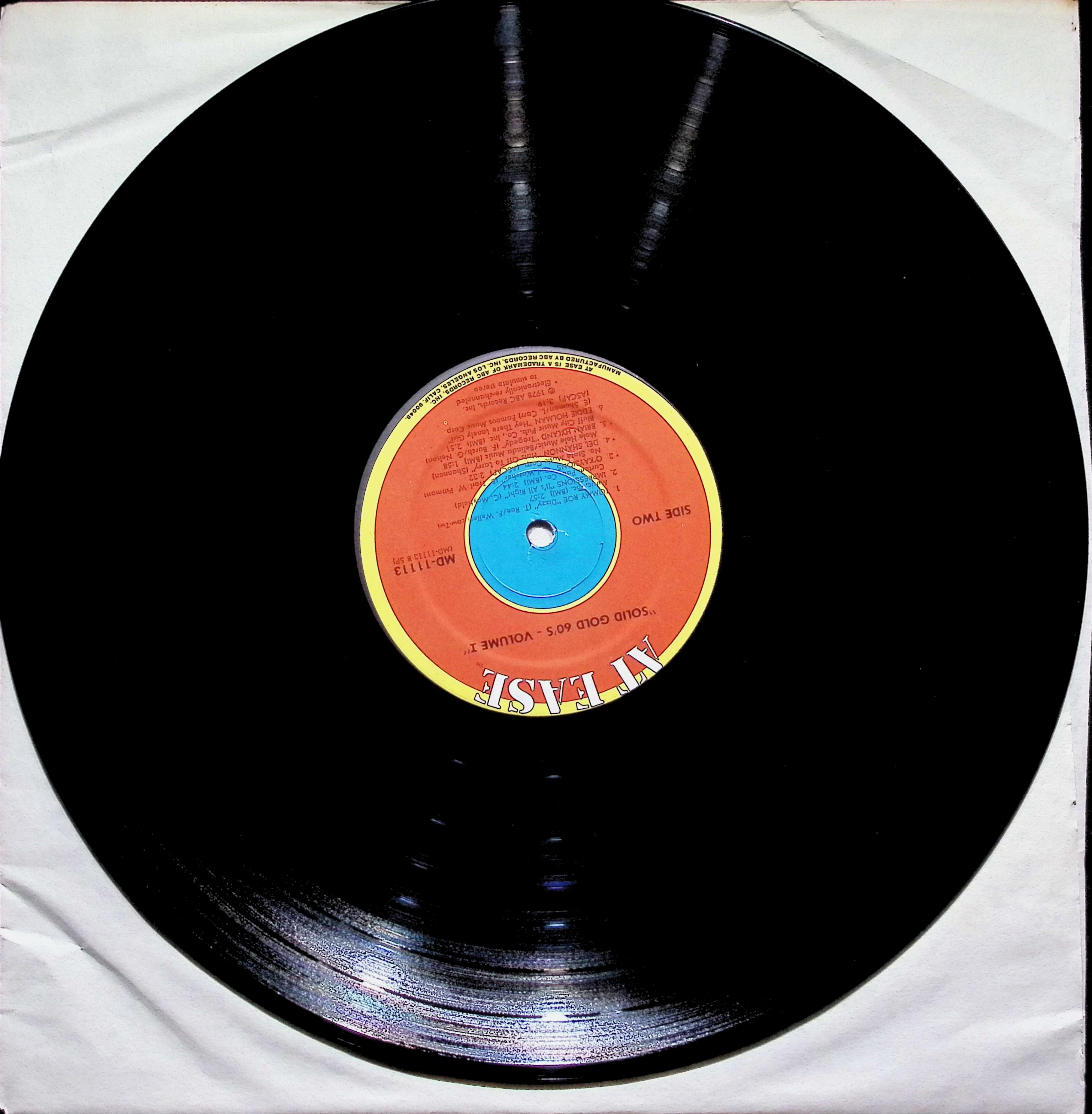 Various - Solid Gold 60's LP 1978 At Ease Compilation — image 4