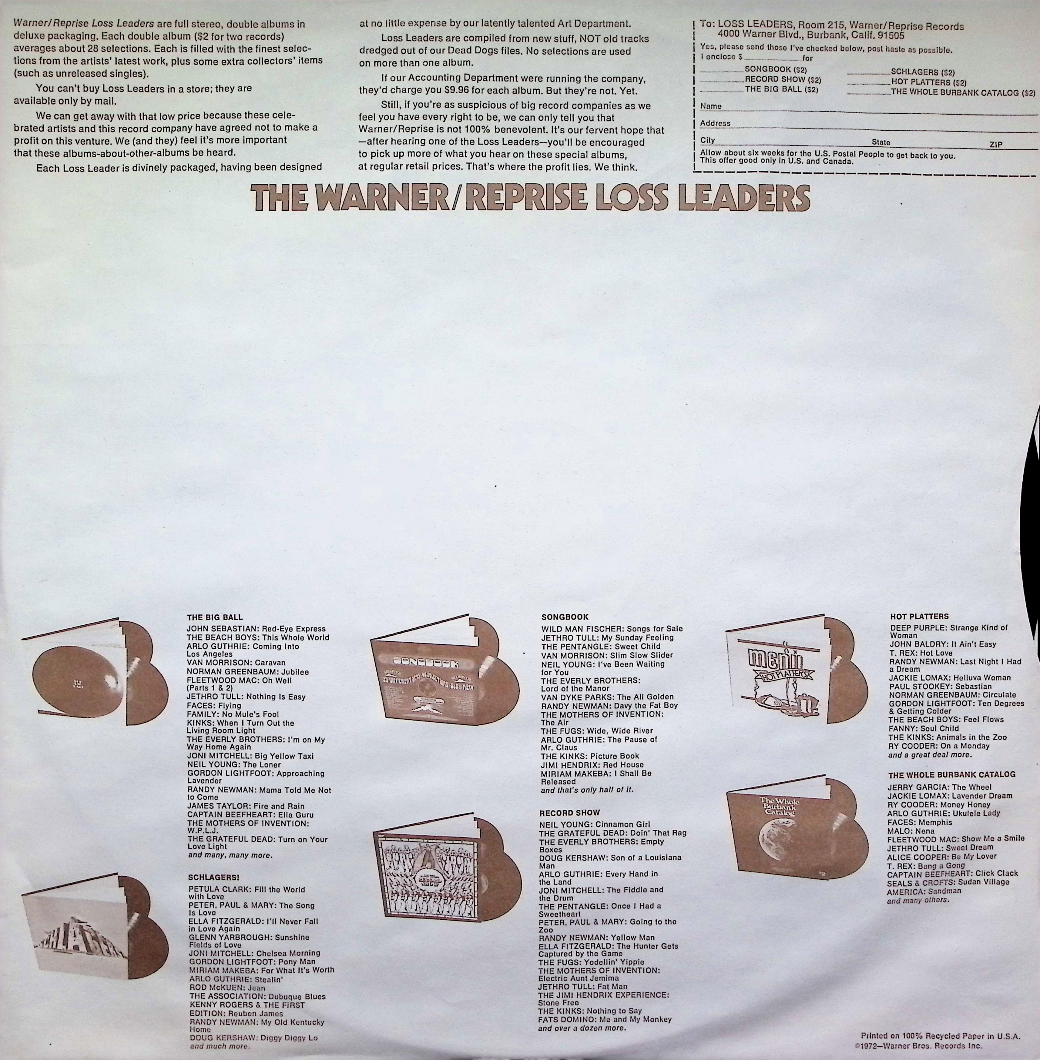 Eric Weissberg Dueling Banjos Deliverance Soundtrack 1973 BS-2683 LP — image 3