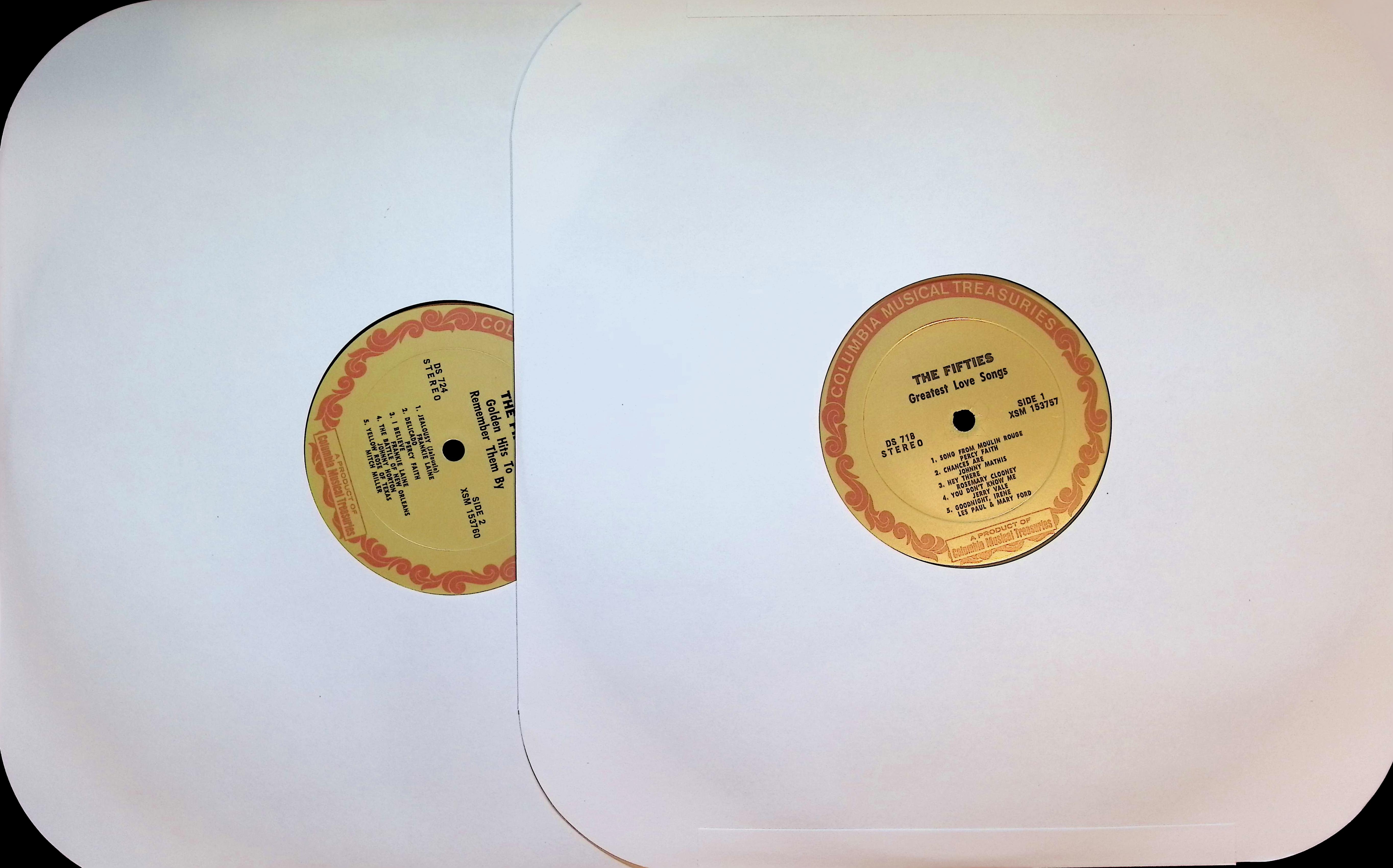 Various Artists The Fifties Greatest Love Songs 1950s DS-718 Pop LP — image 4