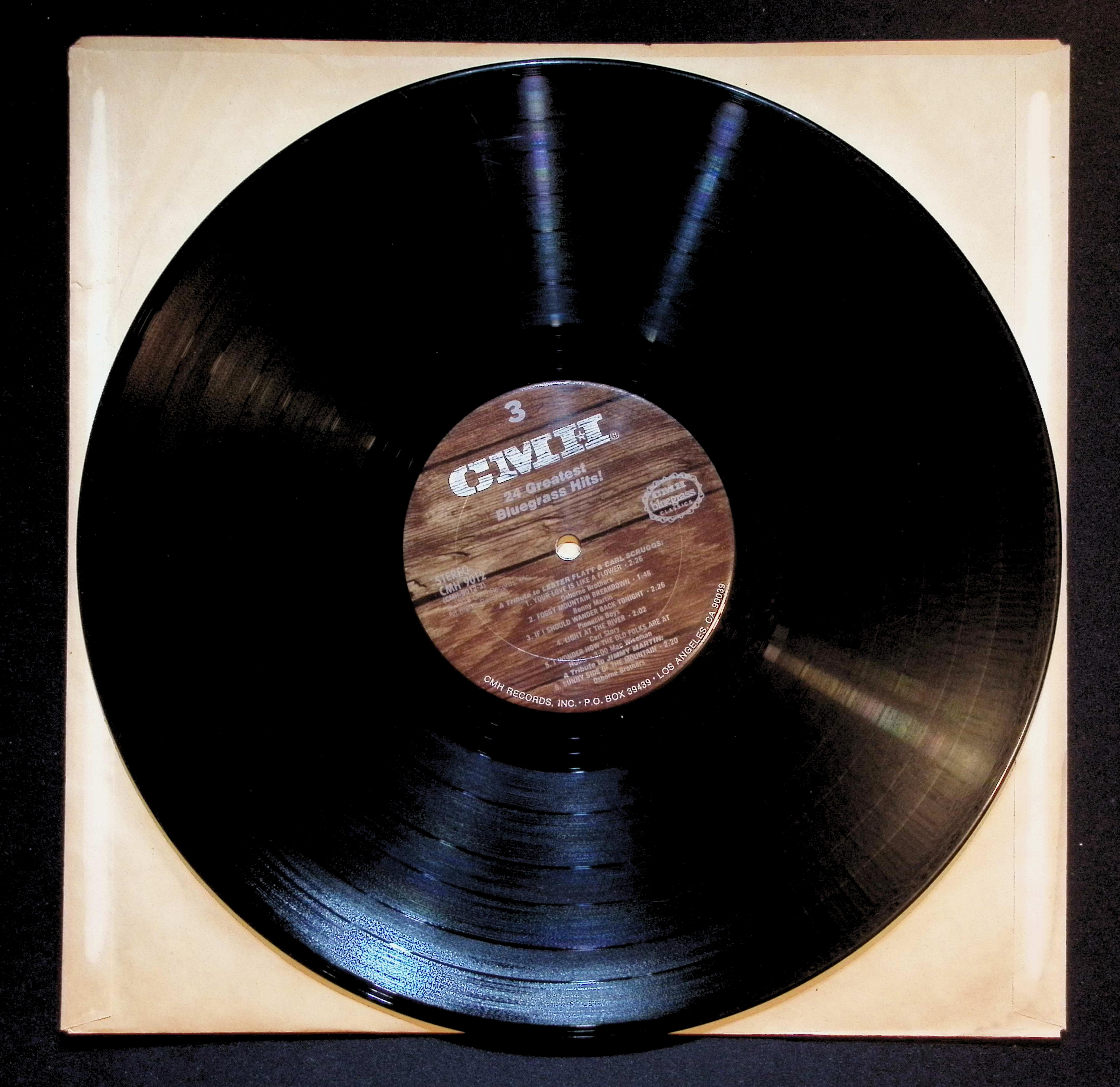 Various Artists 24 Greatest Bluegrass Hits 1970s CMH-9017 Bluegrass LP — image 4