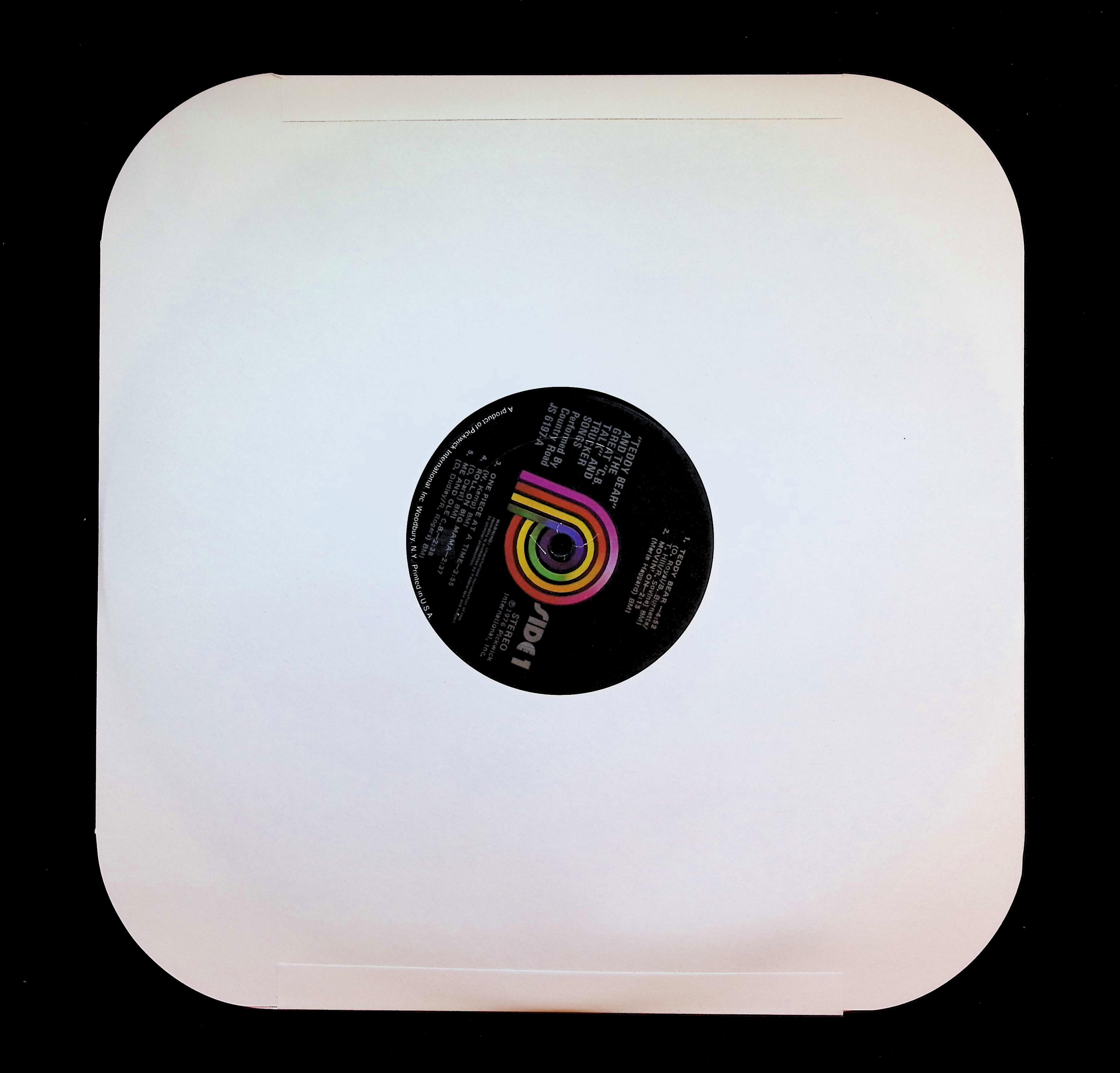 Country Road Teddy Bear & Great C.B. Talk Trucker Songs 1976 JS-6197 Country LP — image 3