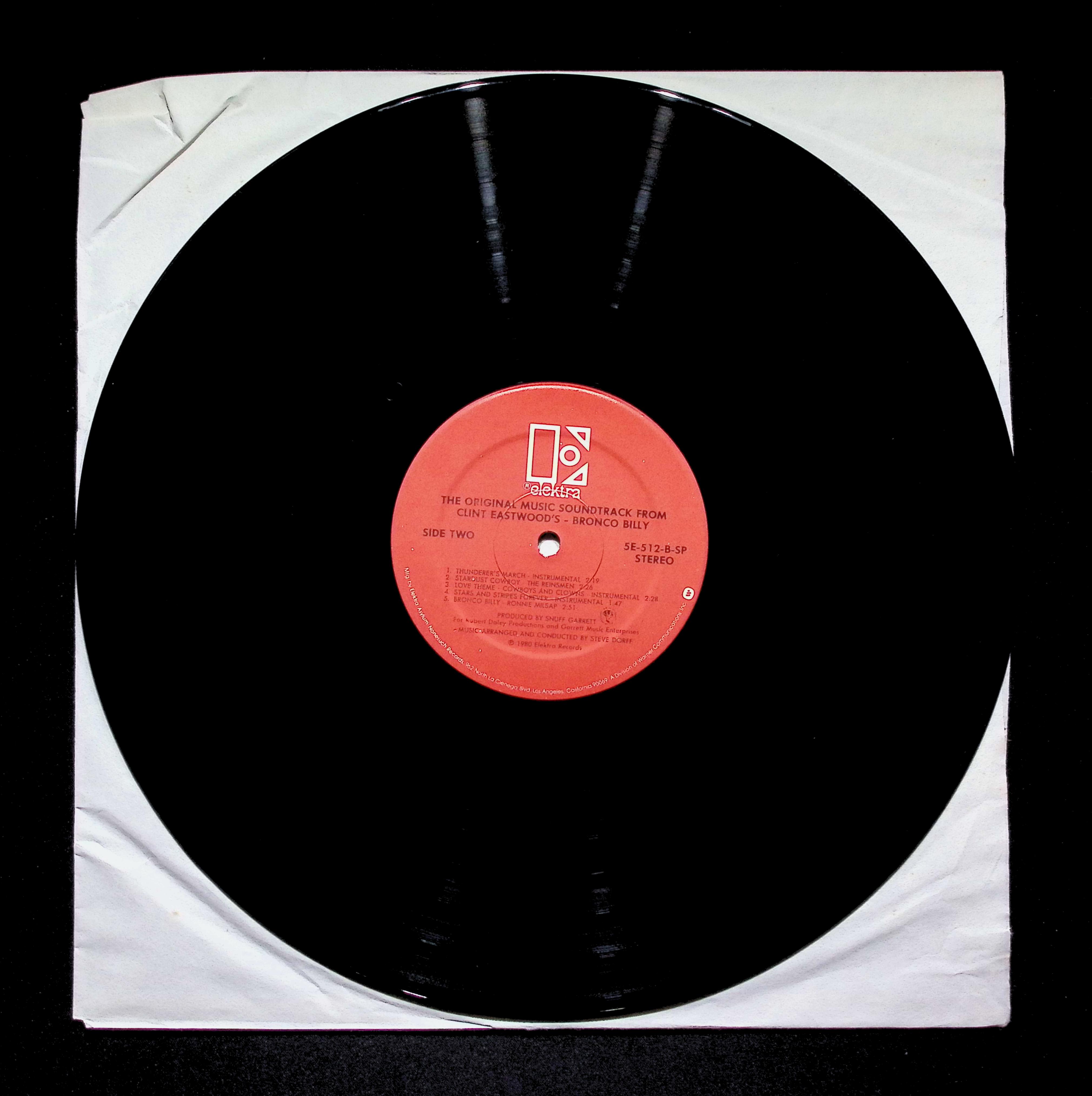 Various Artists Bronco Billy Original Soundtrack 1980 5E-512 Country LP — image 5