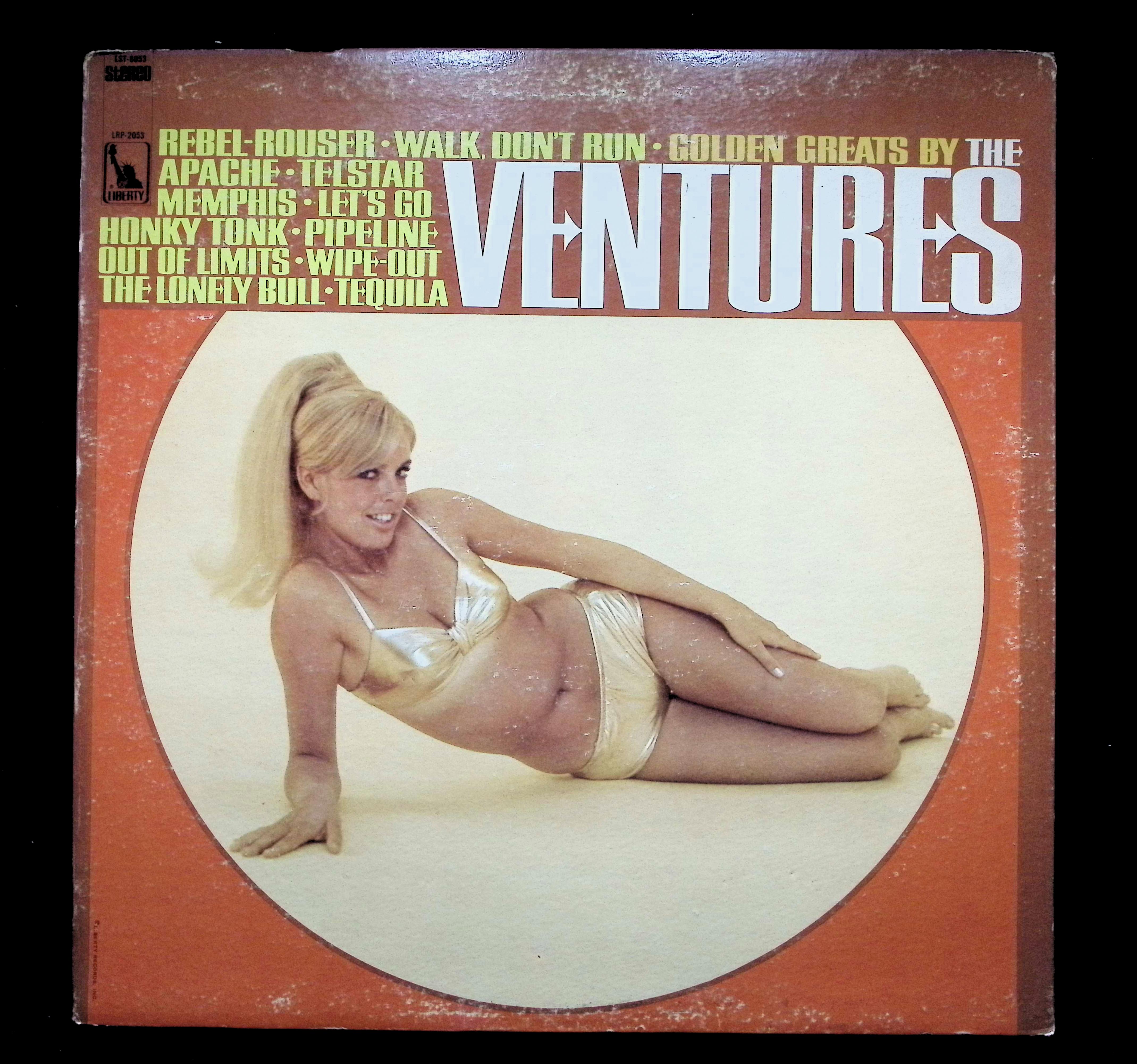 Ventures Golden Greats 1967 LST-8053 Surf Rock LP