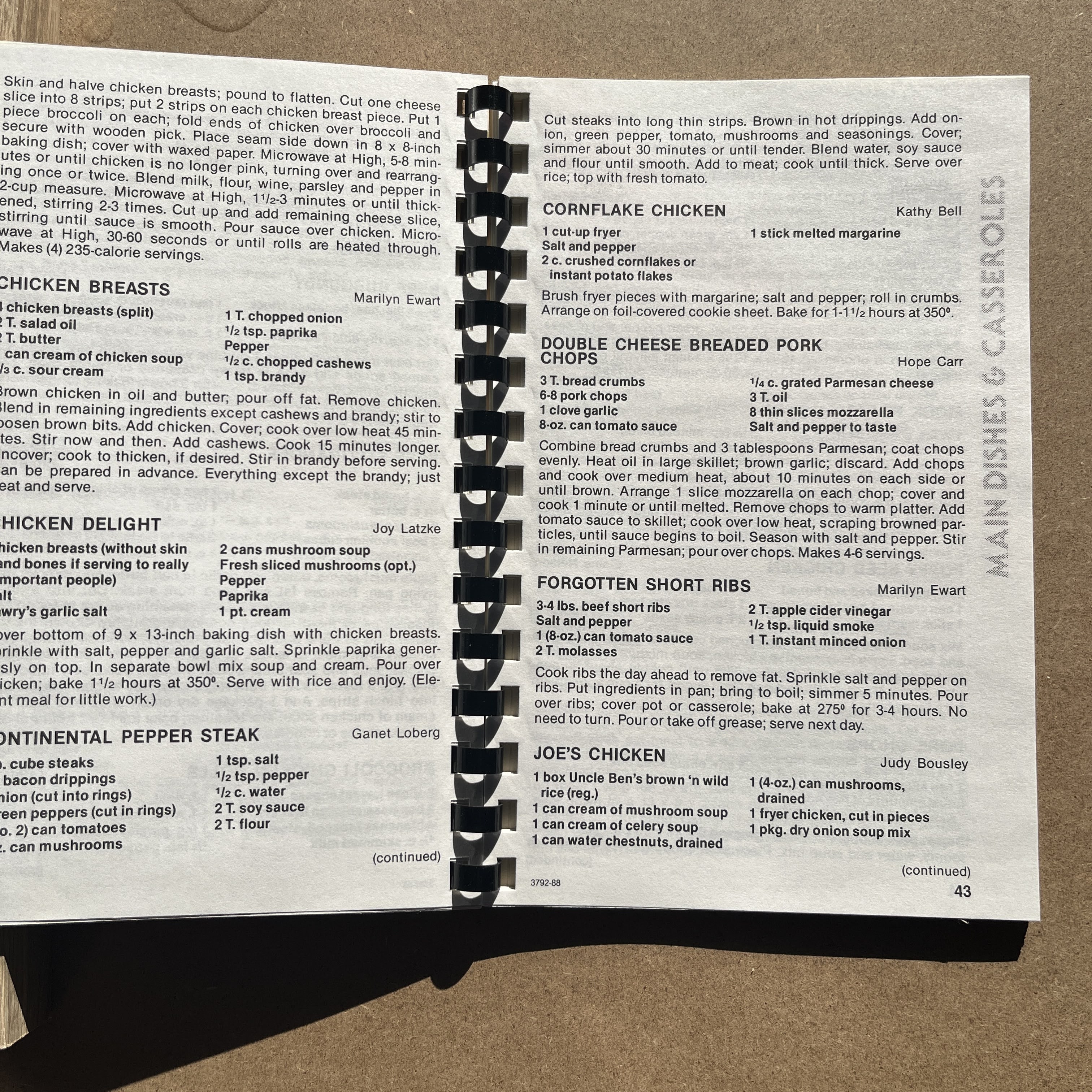 1984 Lutheran Church recipes — image 3