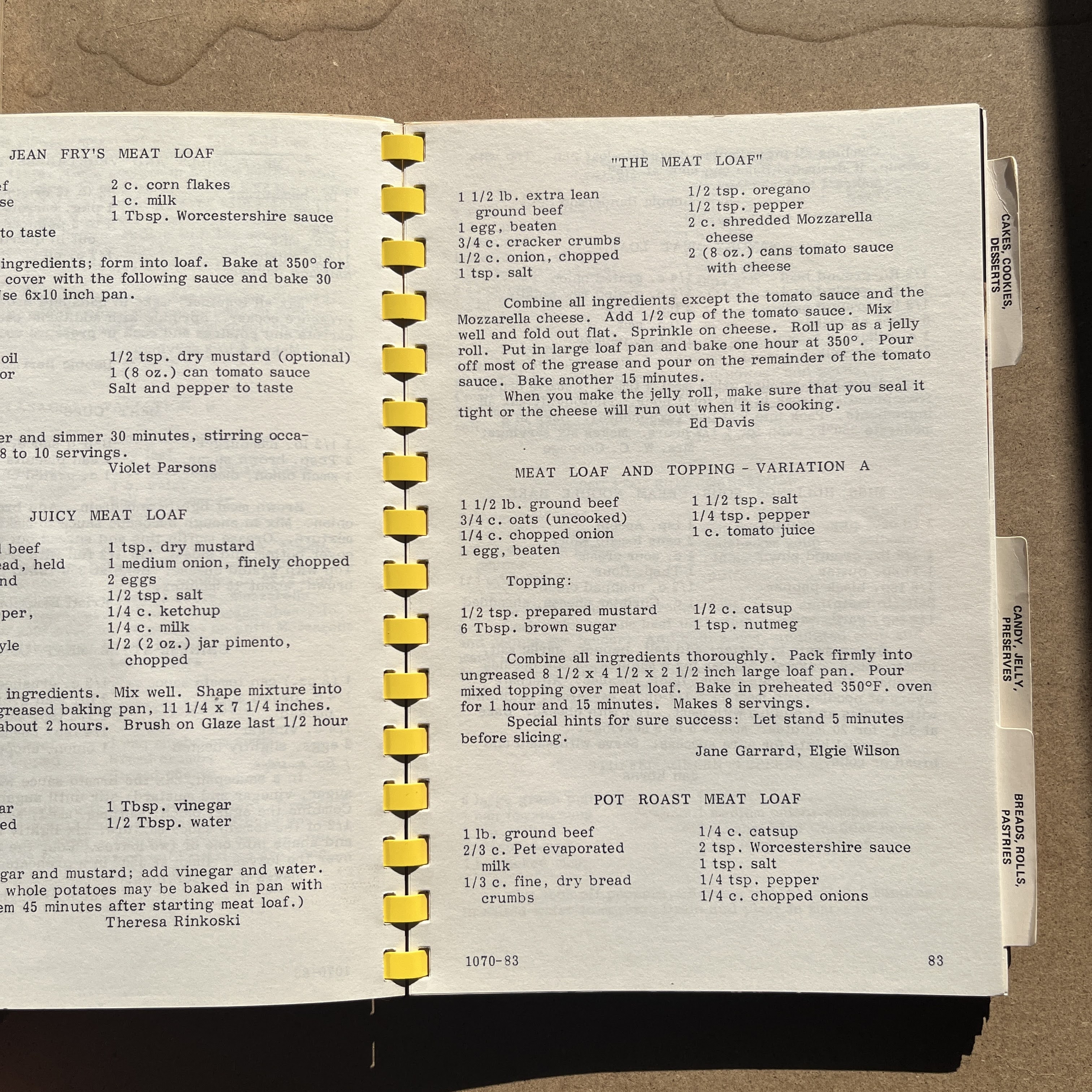 United Methodist Church BA-OK 1983 Recipes — image 4