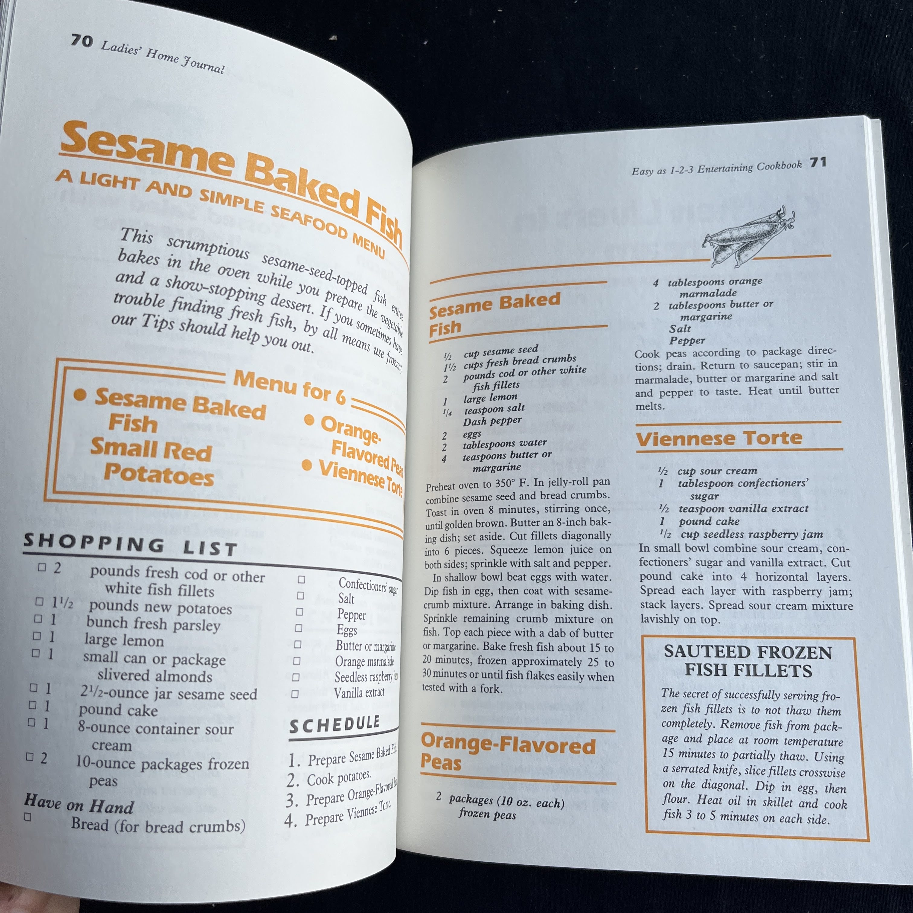 Ladies' Home Journal Easy as 1-2-3 Entertaining Cookbook — image 3