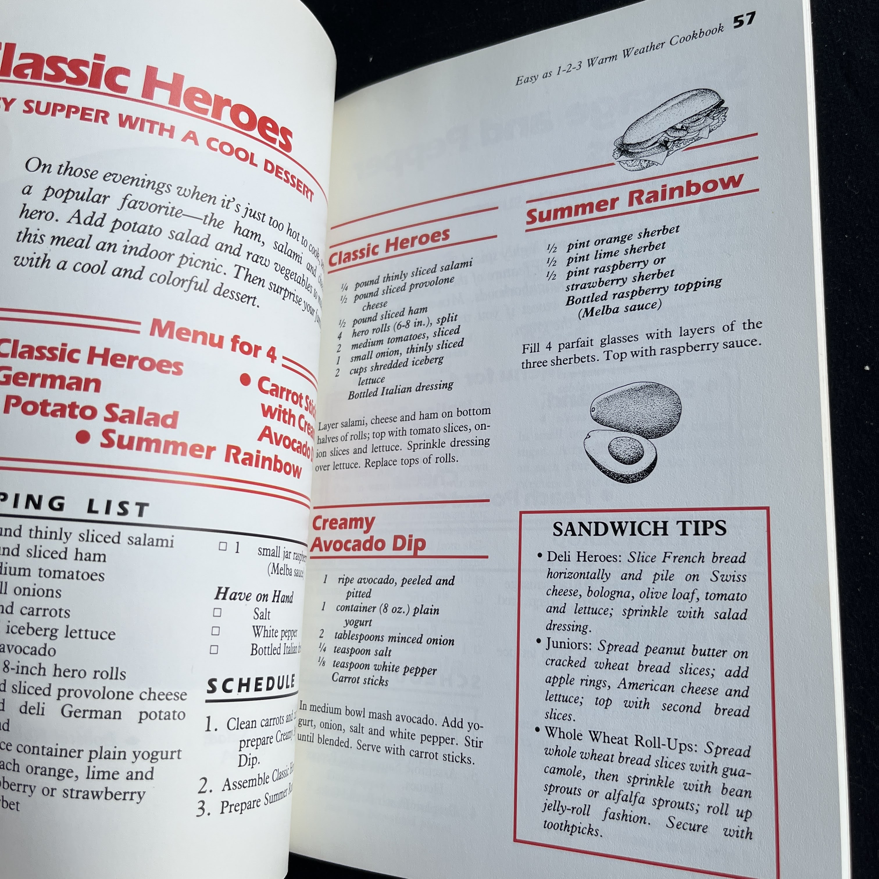 Ladies' Home Journal Easy As 1-2-3 Warm Weather Cookbook — image 4