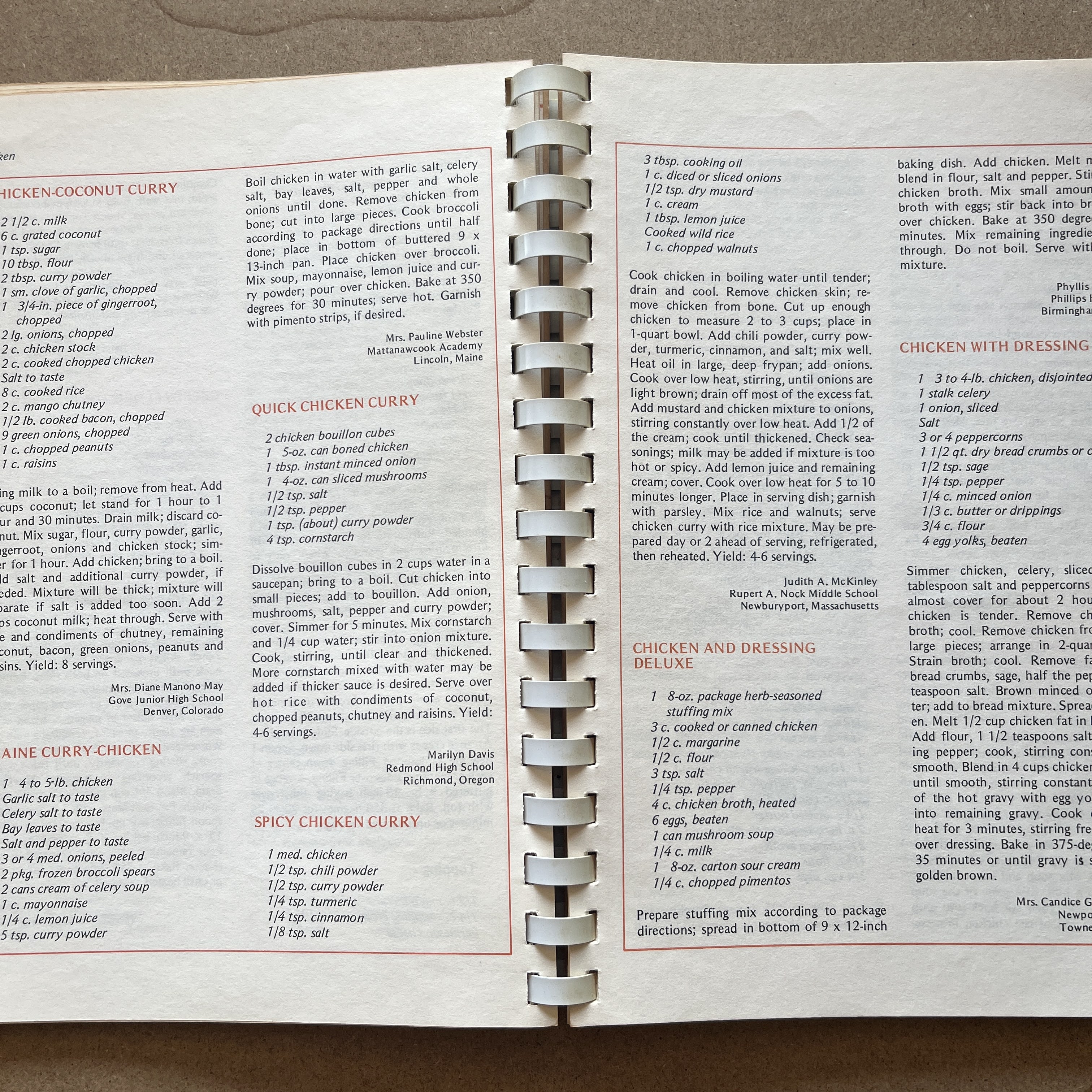 1973 Blue Ribbon Poultry Cookbook — image 3