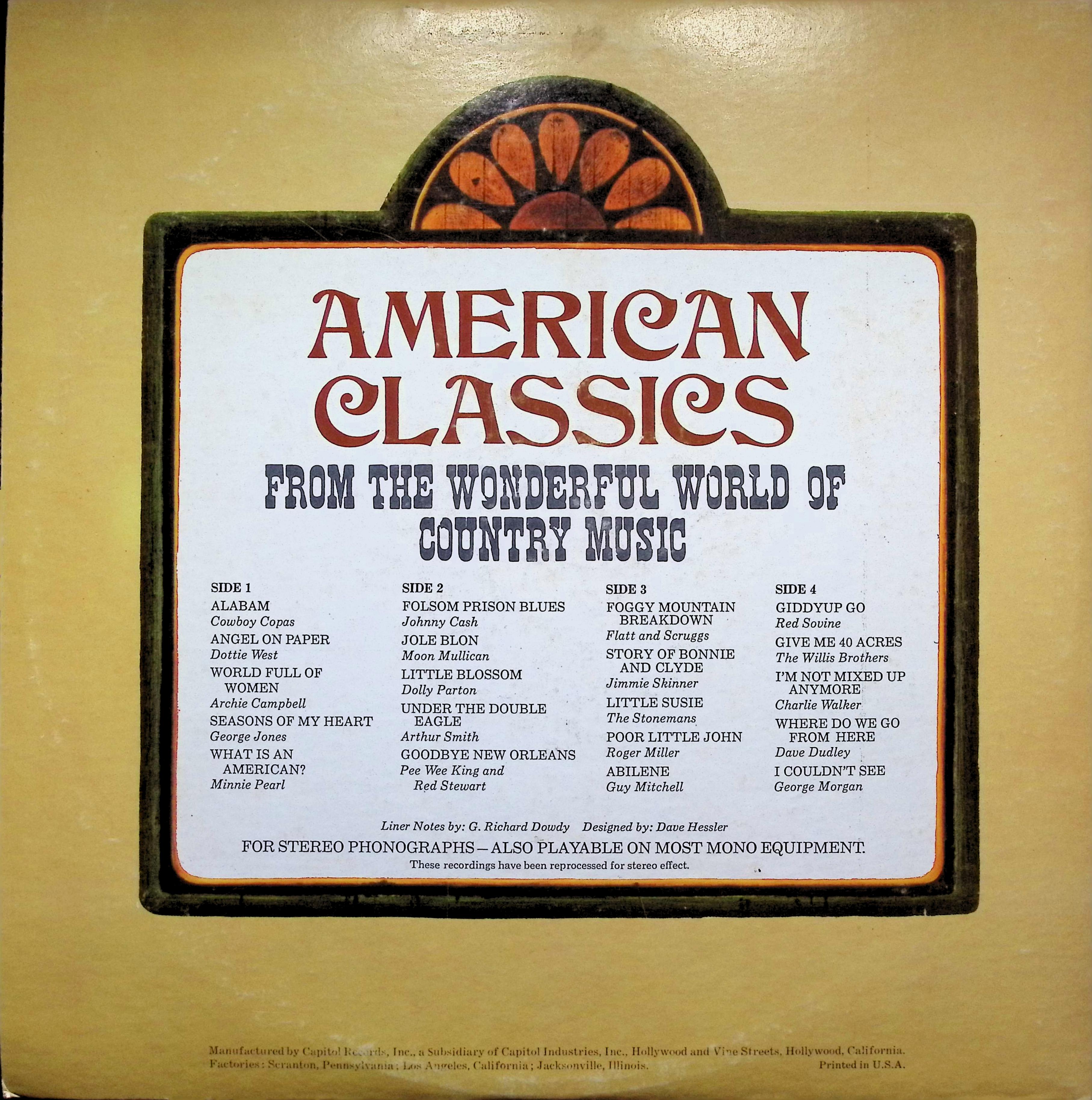 Various - American Classics LP — image 2