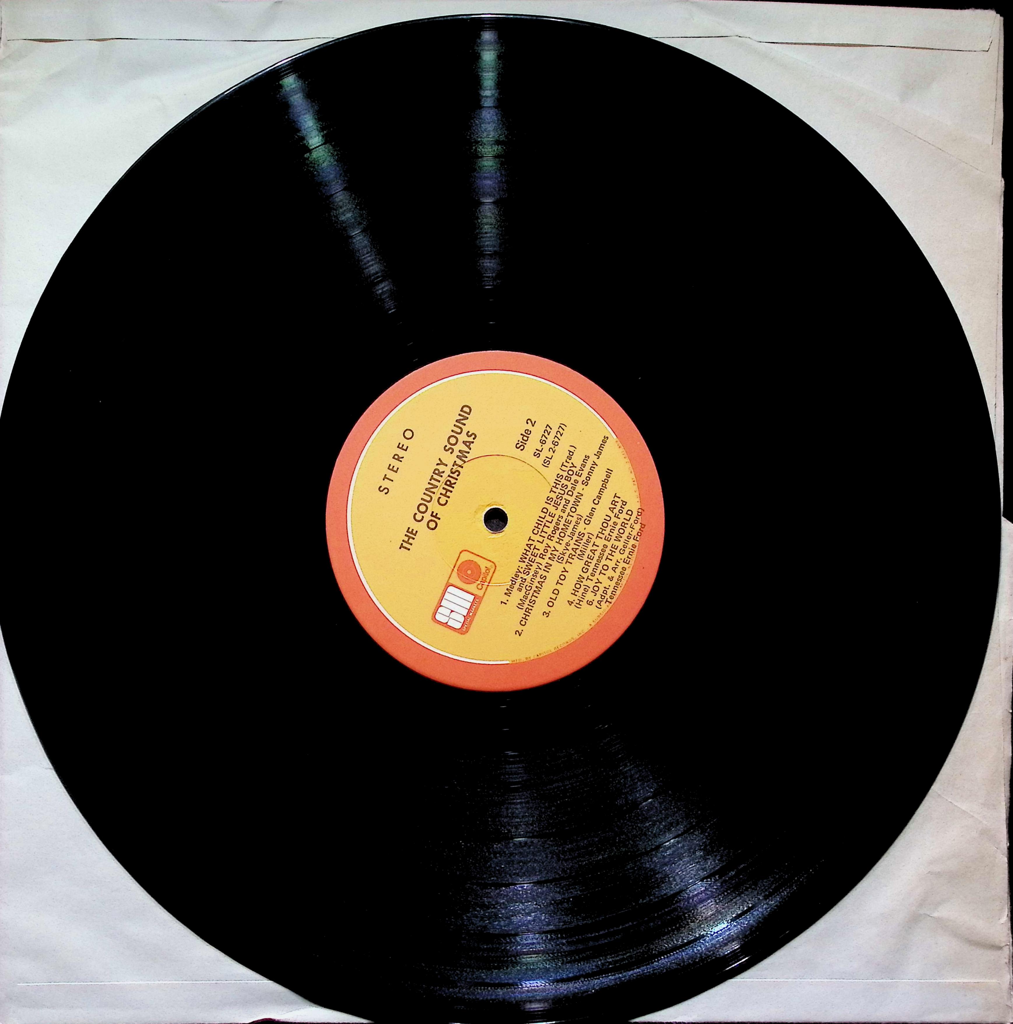 Various The Country Sound Of Christmas LP US Compilation Holiday — image 5