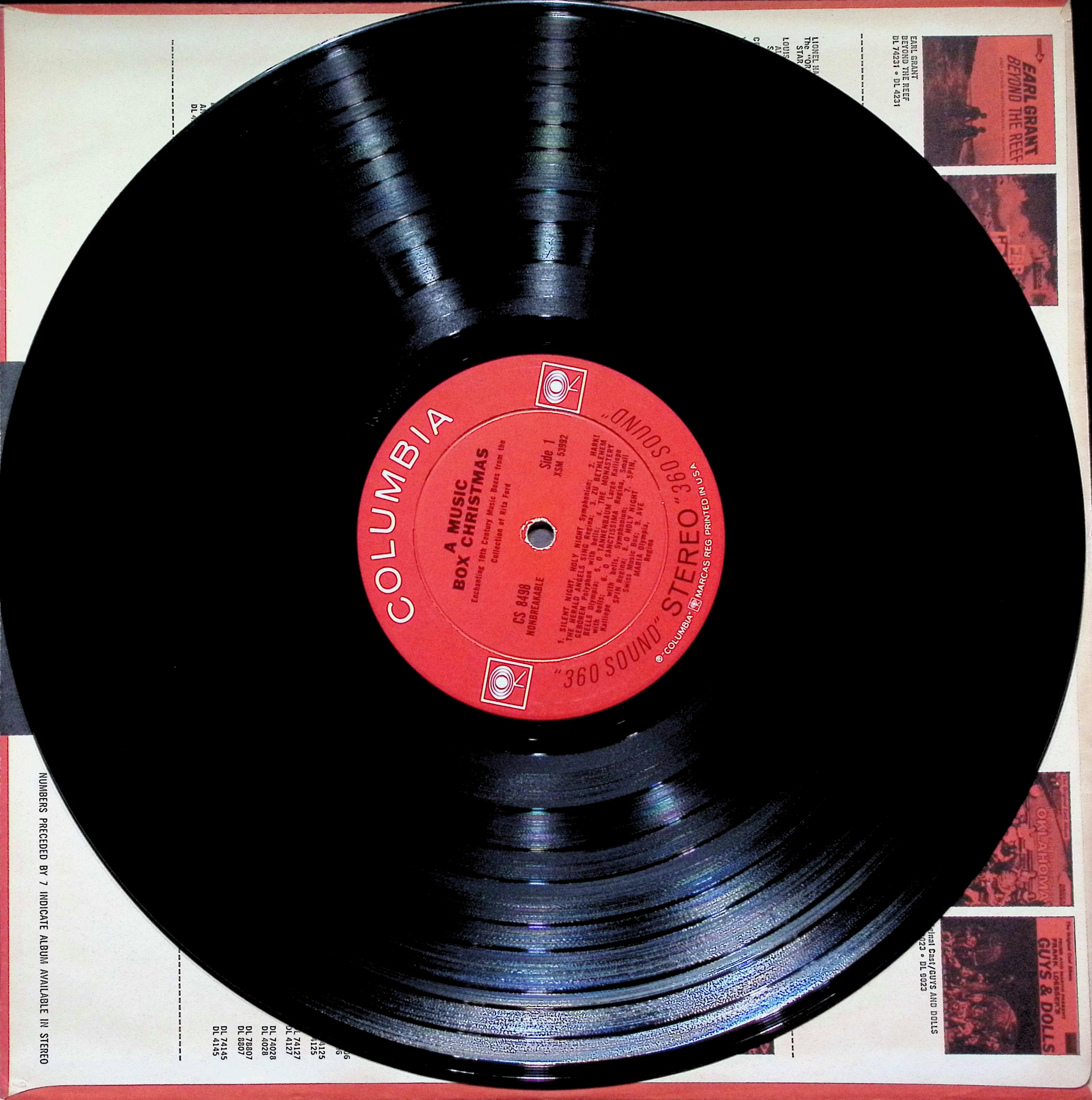 Rita Ford's Music Boxes A Music Box Christmas LP — image 3