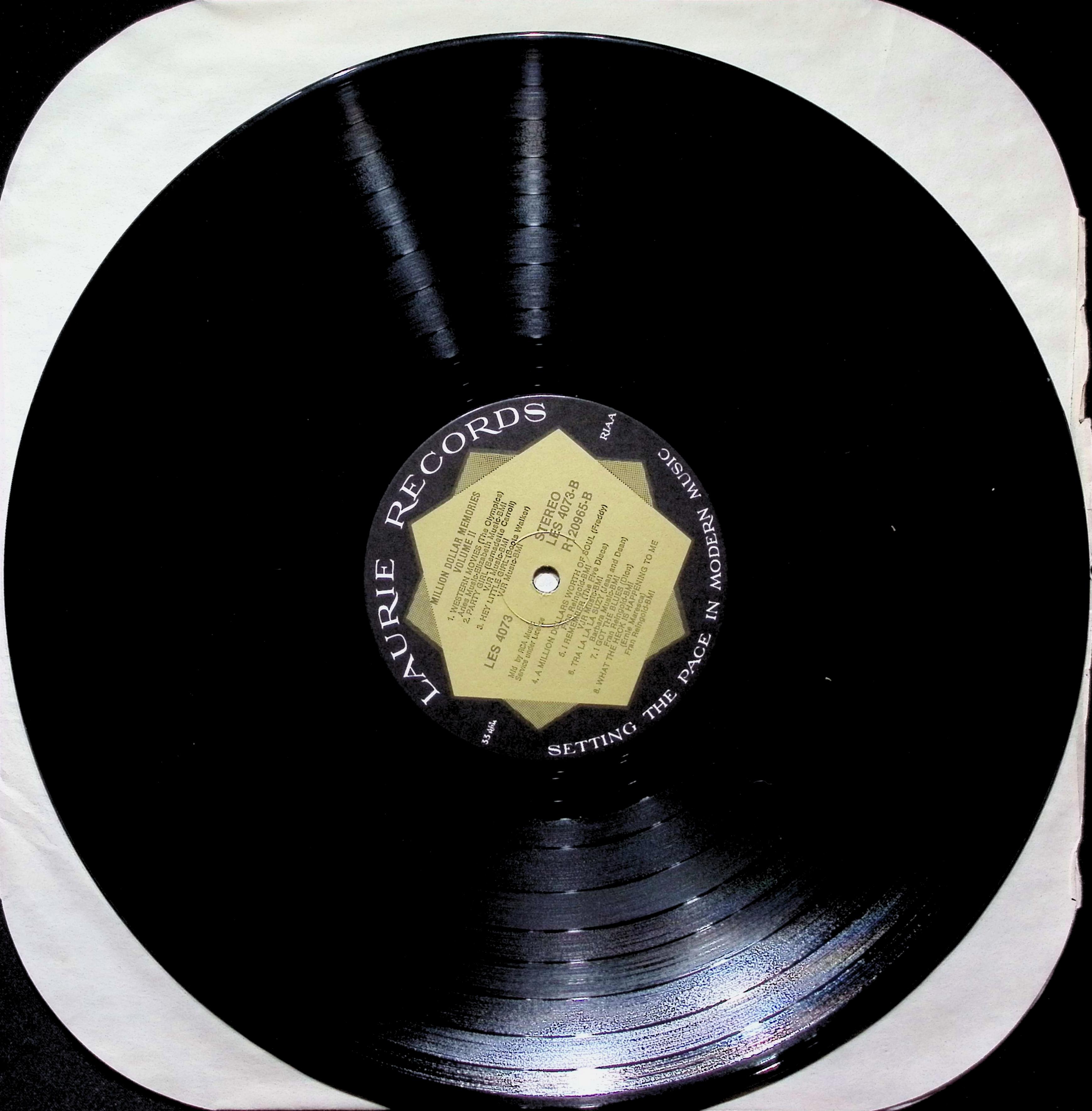 Various Million Dollar Memories-Volume 2 LP 1985 US Rock & Roll Compilation — image 4