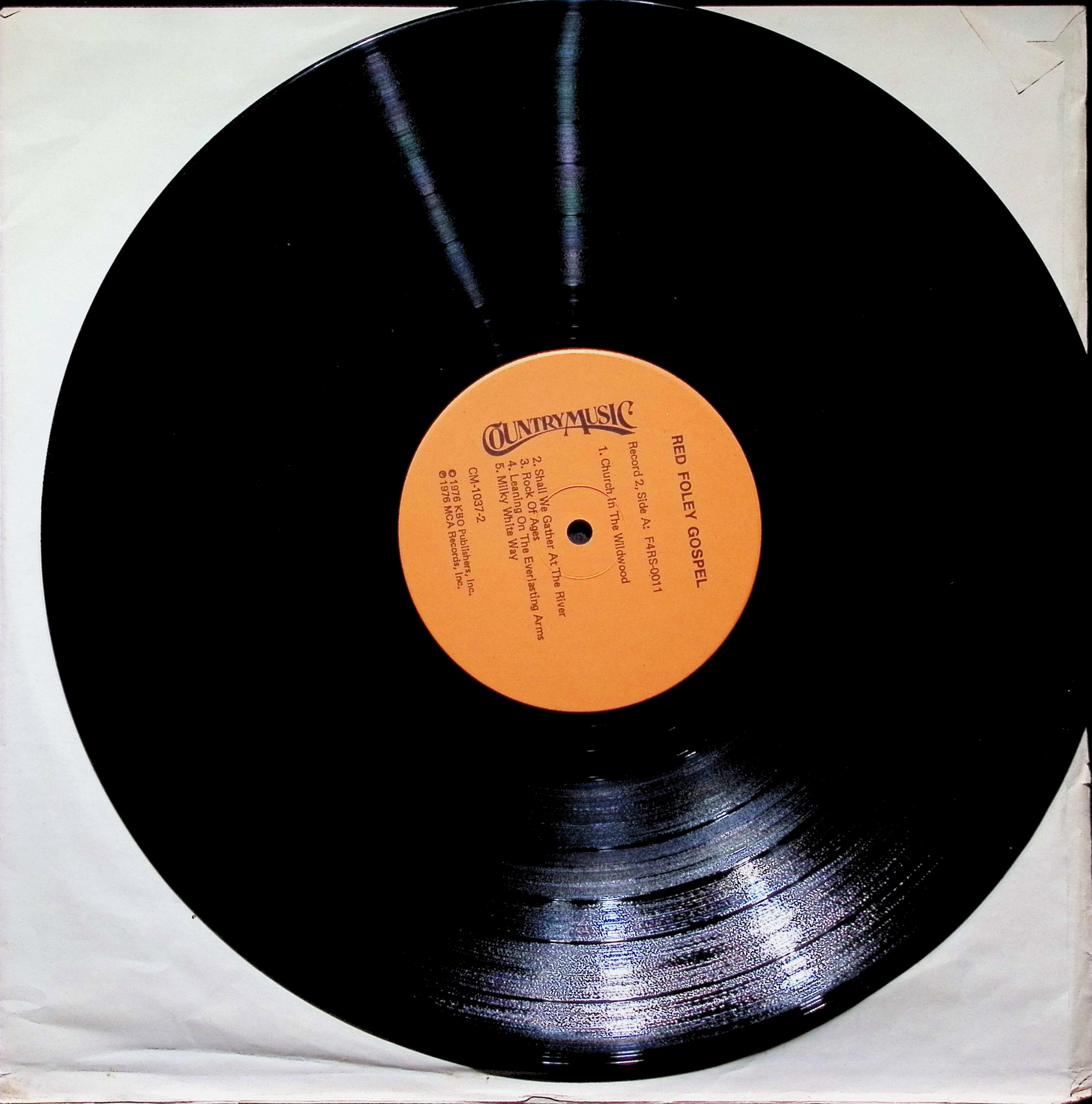 Red Foley - Gospel Favorites LP - 1976 — image 4