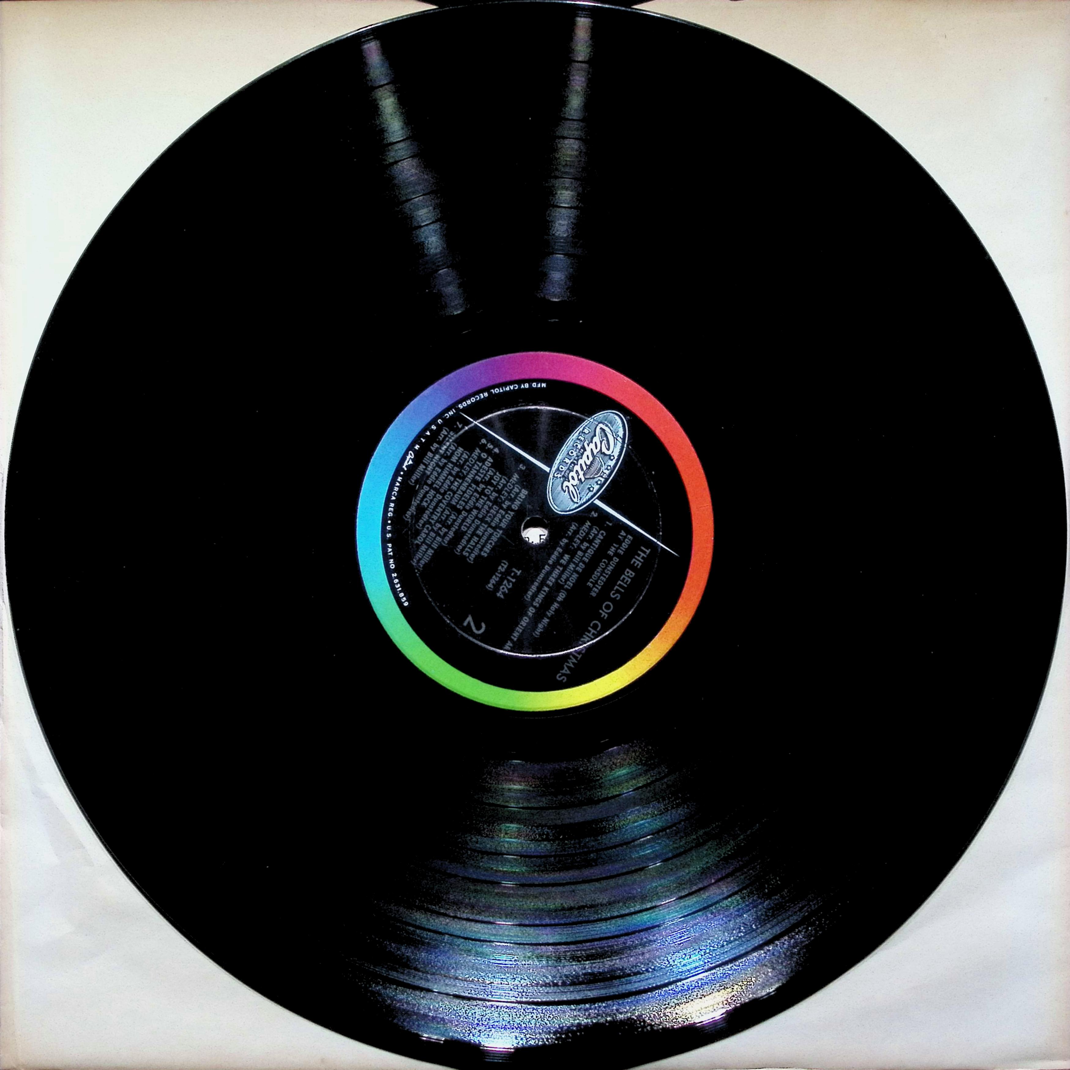 Eddie Dunstedter The Bells Of Christmas LP 1959 Classical Holiday — image 3