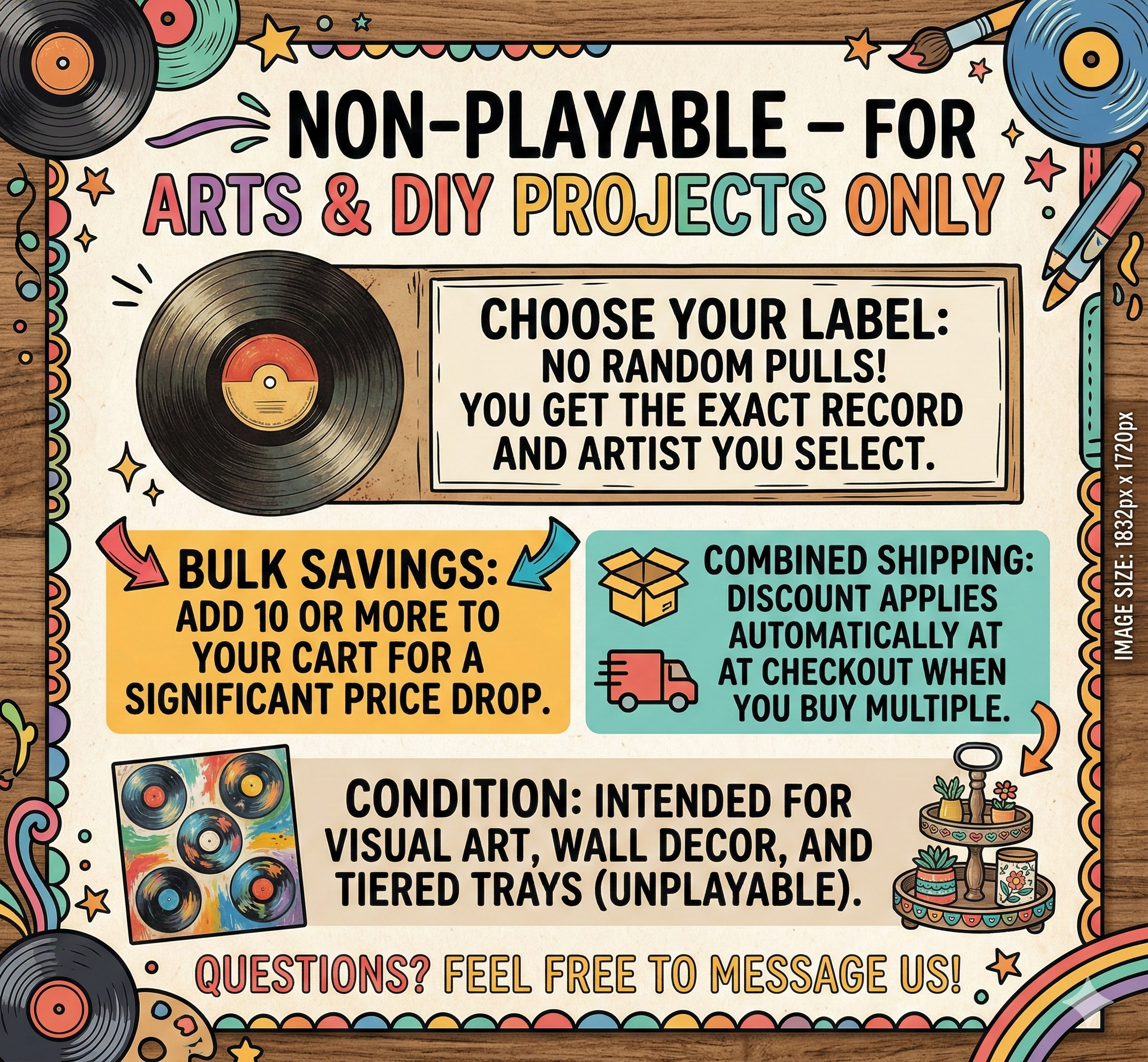 Fats Domino Album Label - Vintage Craft Supply — image 5