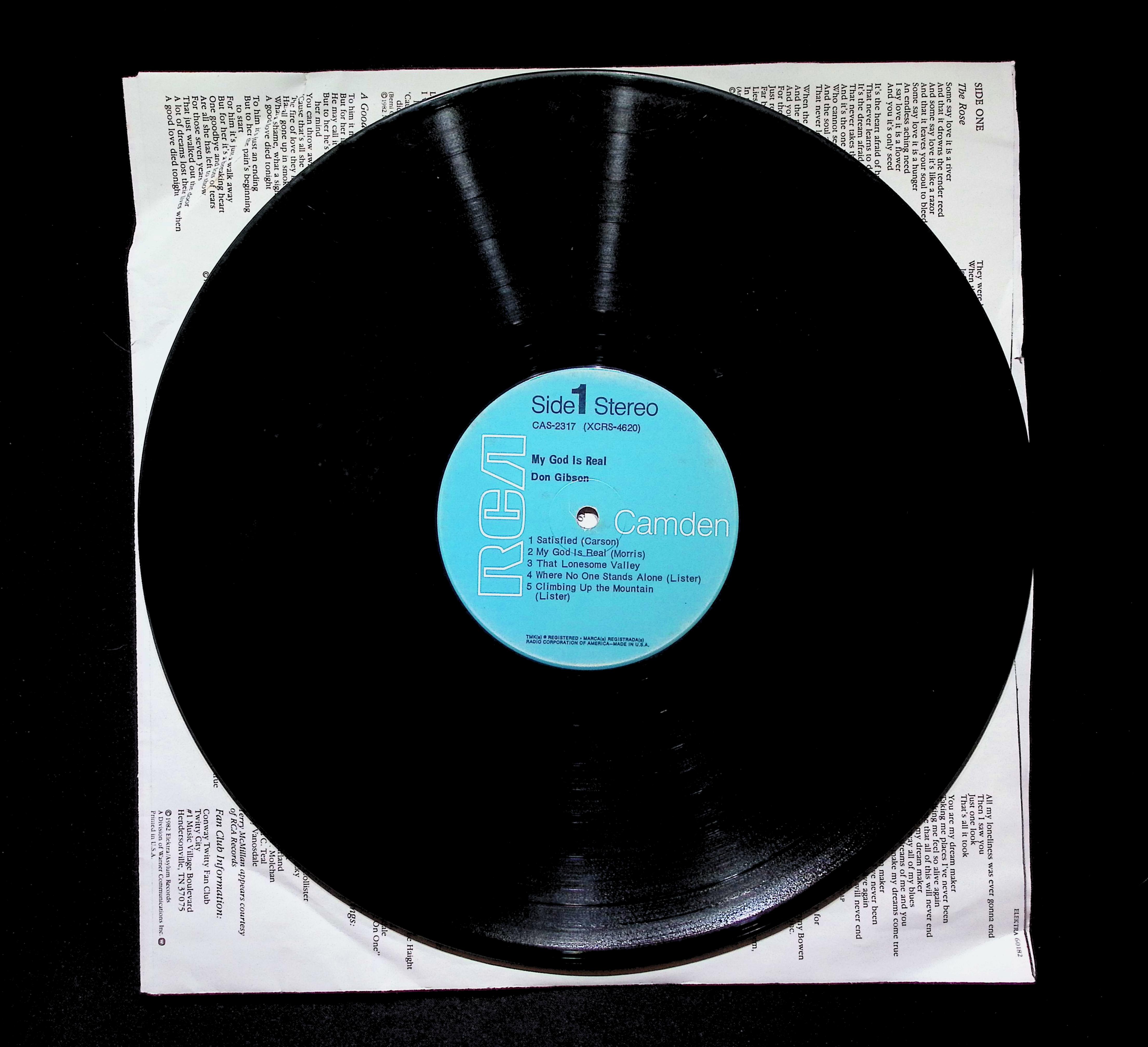 RCA Camden Record Label - Decorative Craft Material — image 4