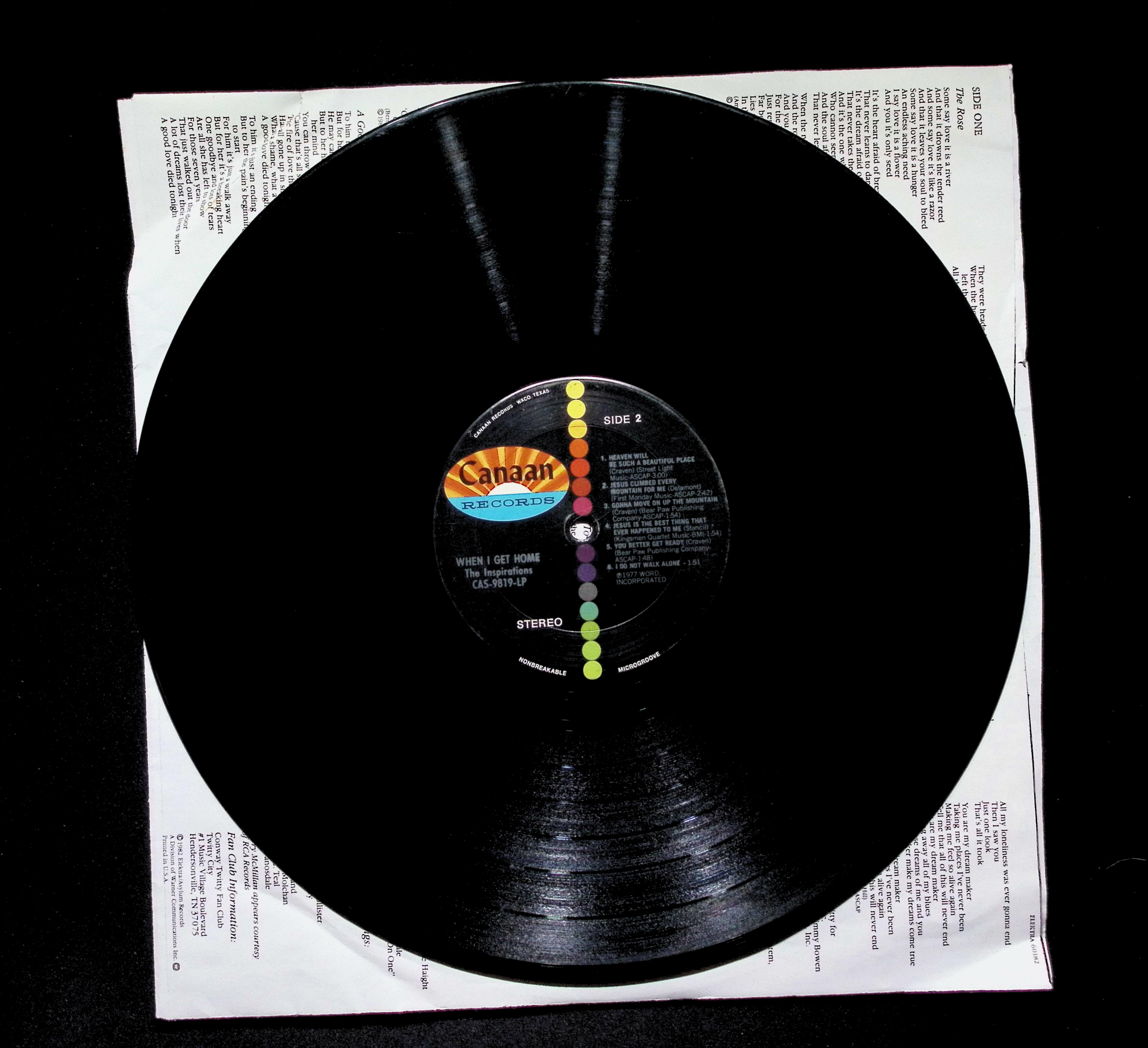 Canaan Records Label - Decorative Craft Material — image 2