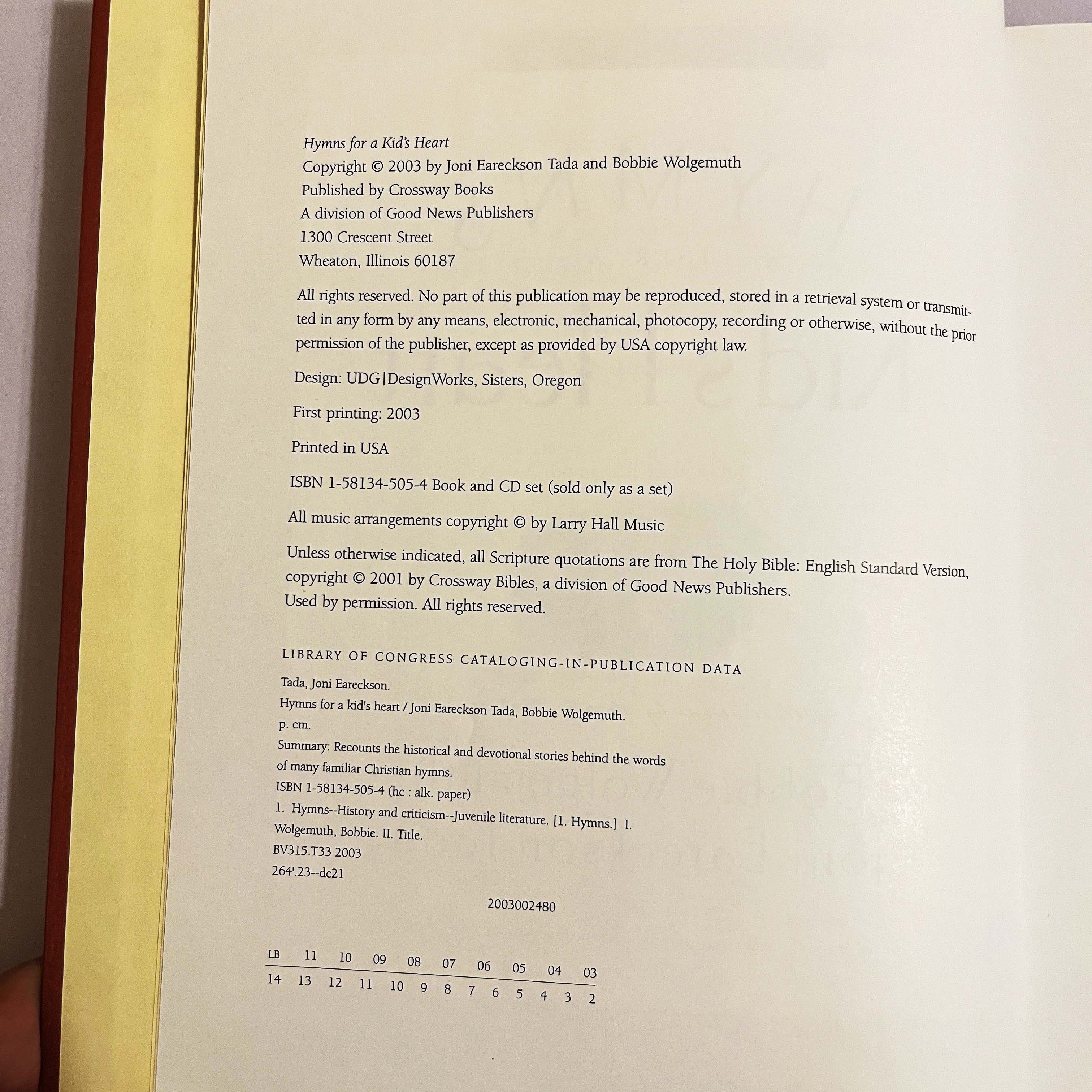 Hymns for a Kid's Heart: Volume One — image 2