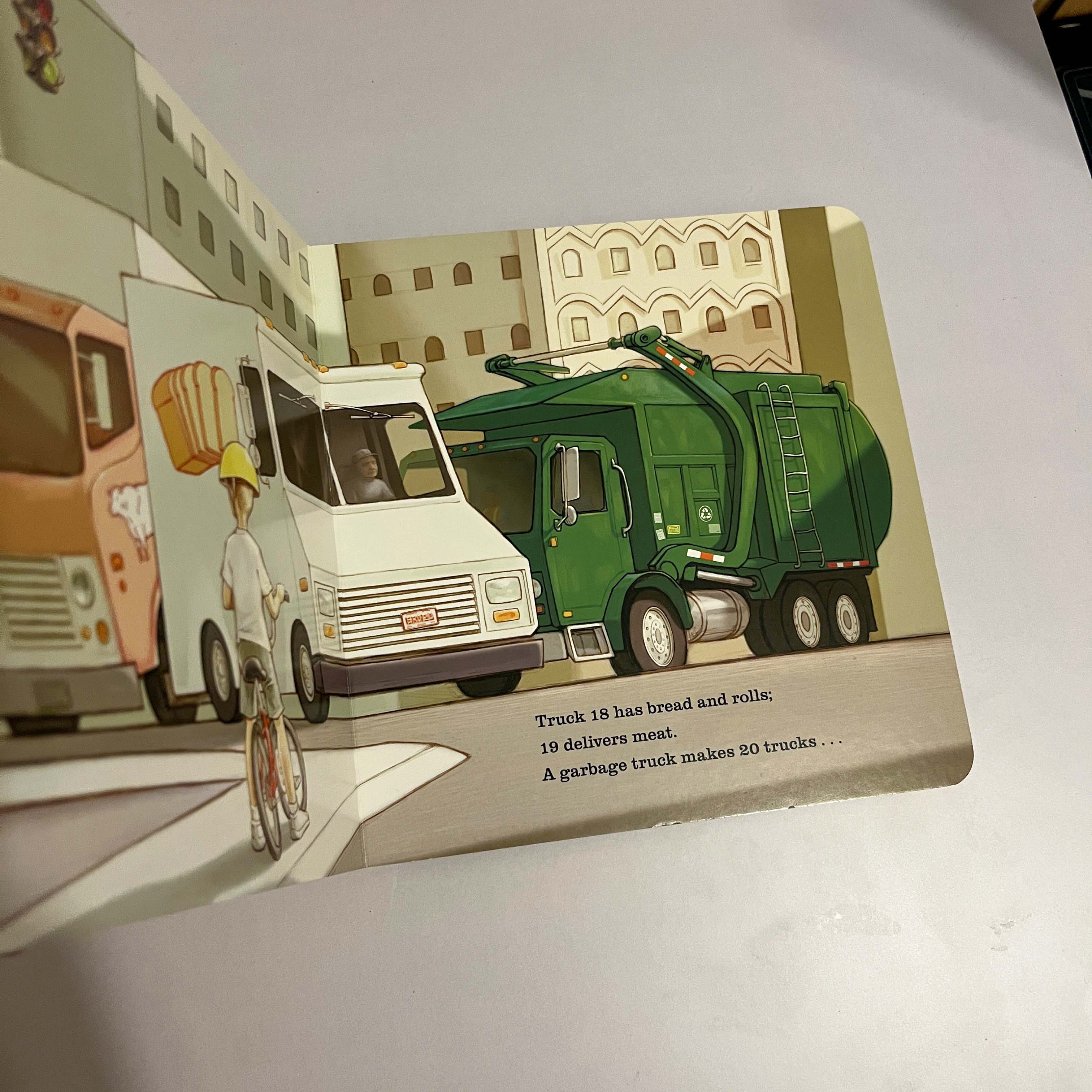 20 Big Trucks in the Middle of the Street — image 3