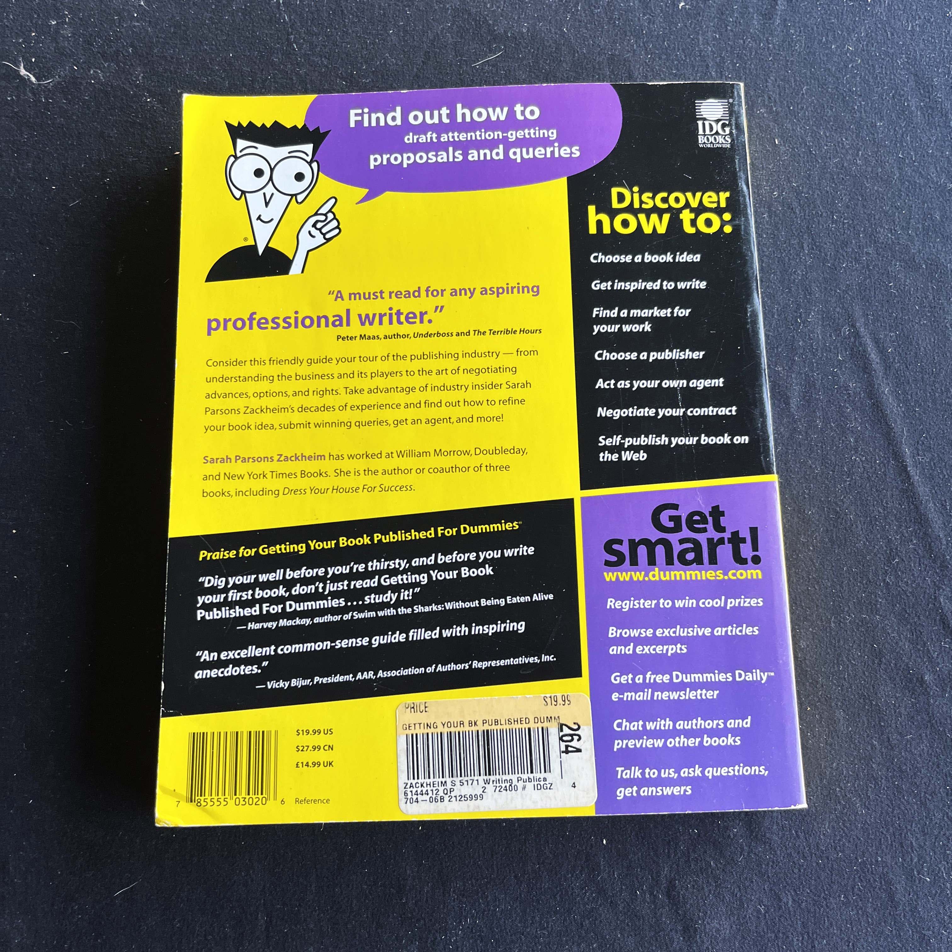 Getting Your Book Published For Dummies — image 5