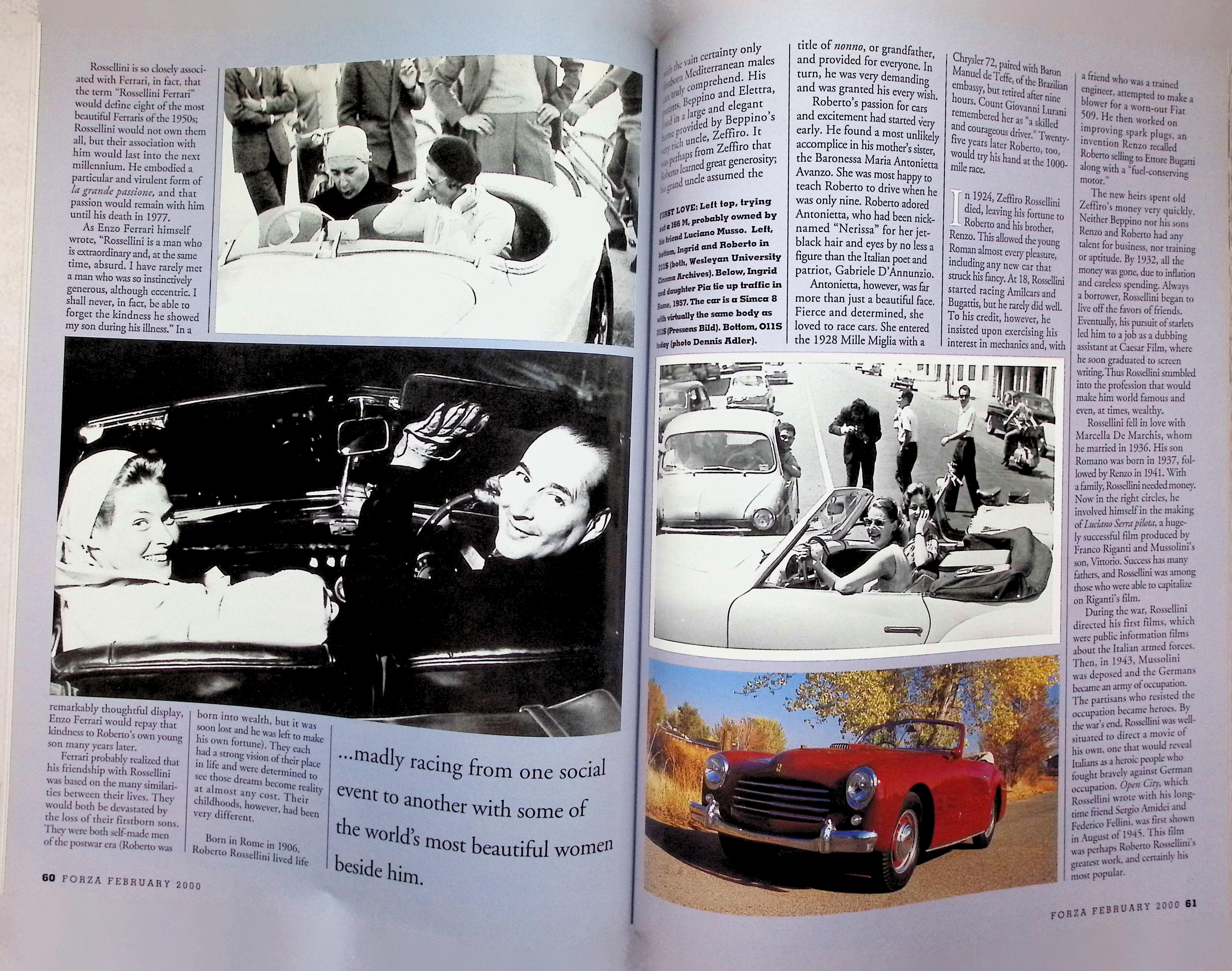 Ferrari magazine- Issue 21, February 2000-F355 Cover — image 2