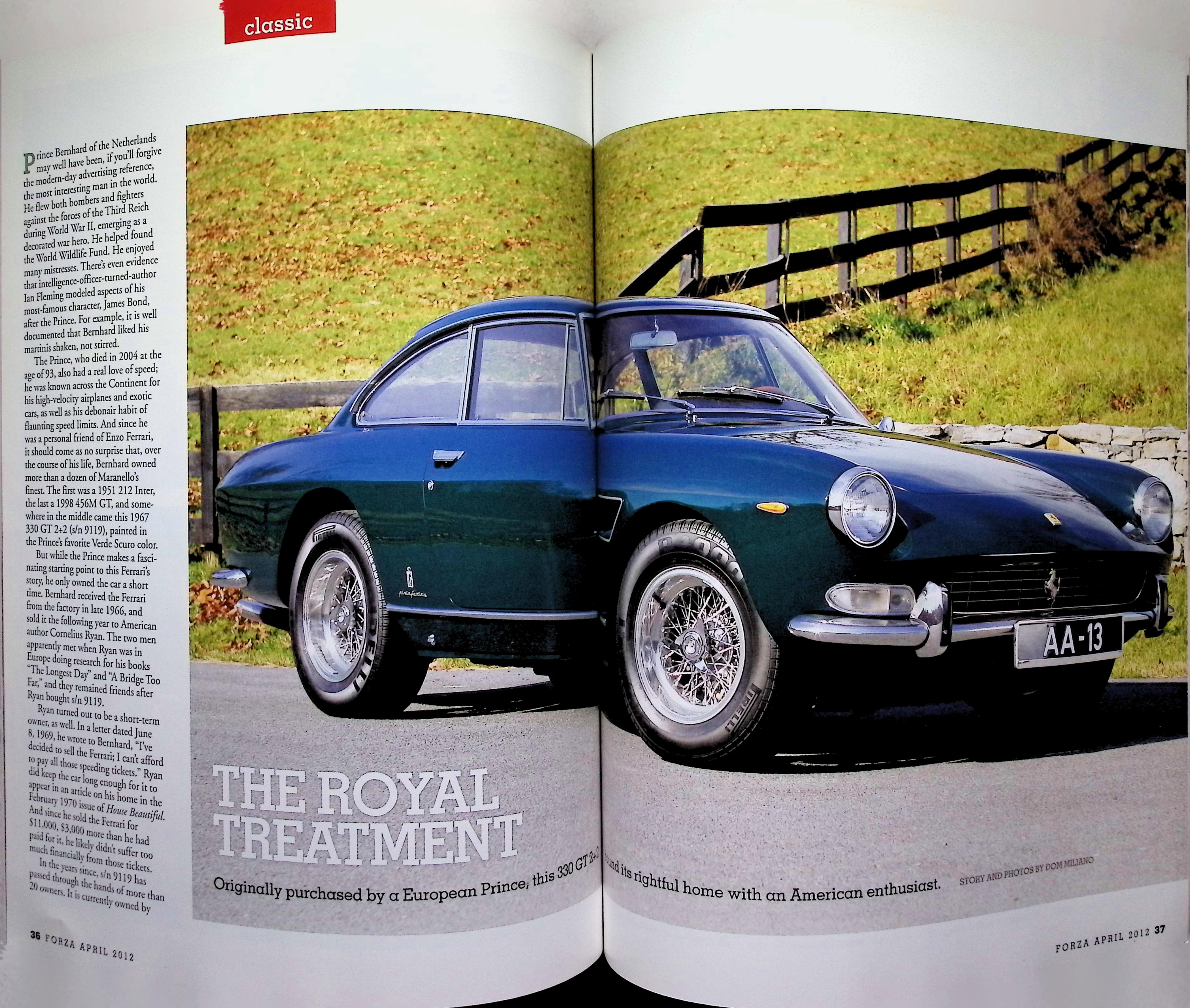 Ferrari Superamerica 45 Cover-No. 116, April 2012 — image 2