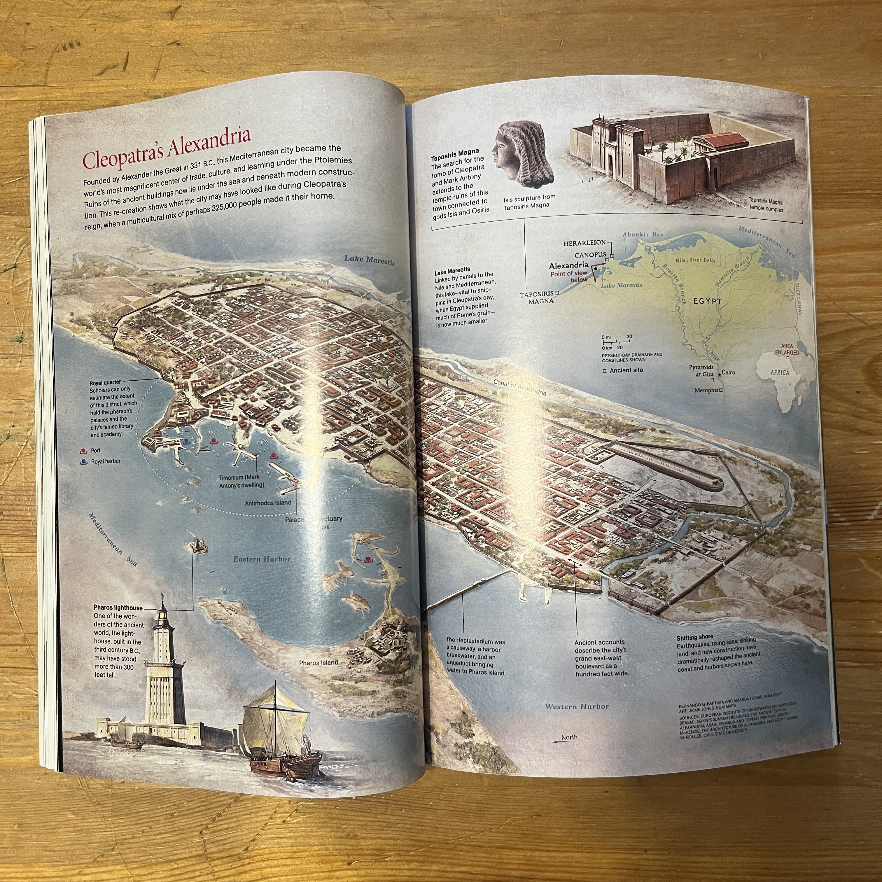 Magazine - July 2011 - Searching for the Real Cleopatra — image 3