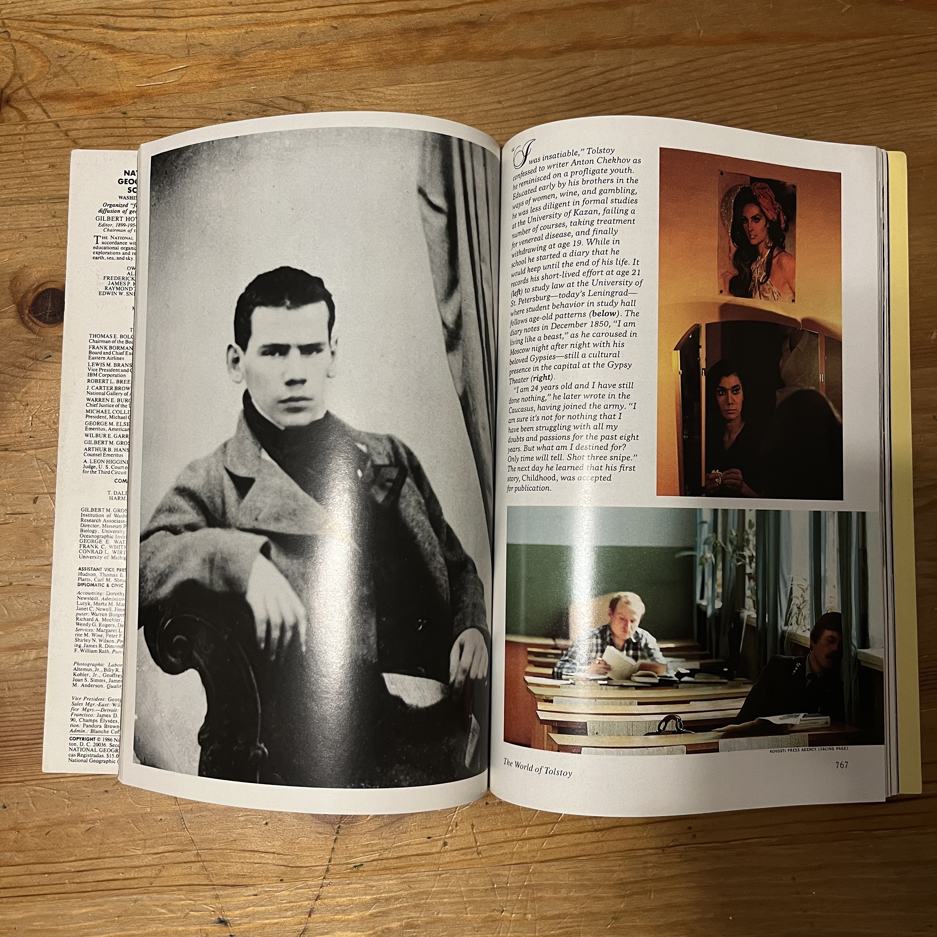 Magazine - June 1986 (Vol. 169, No. 6) - Snow Leopard — image 4