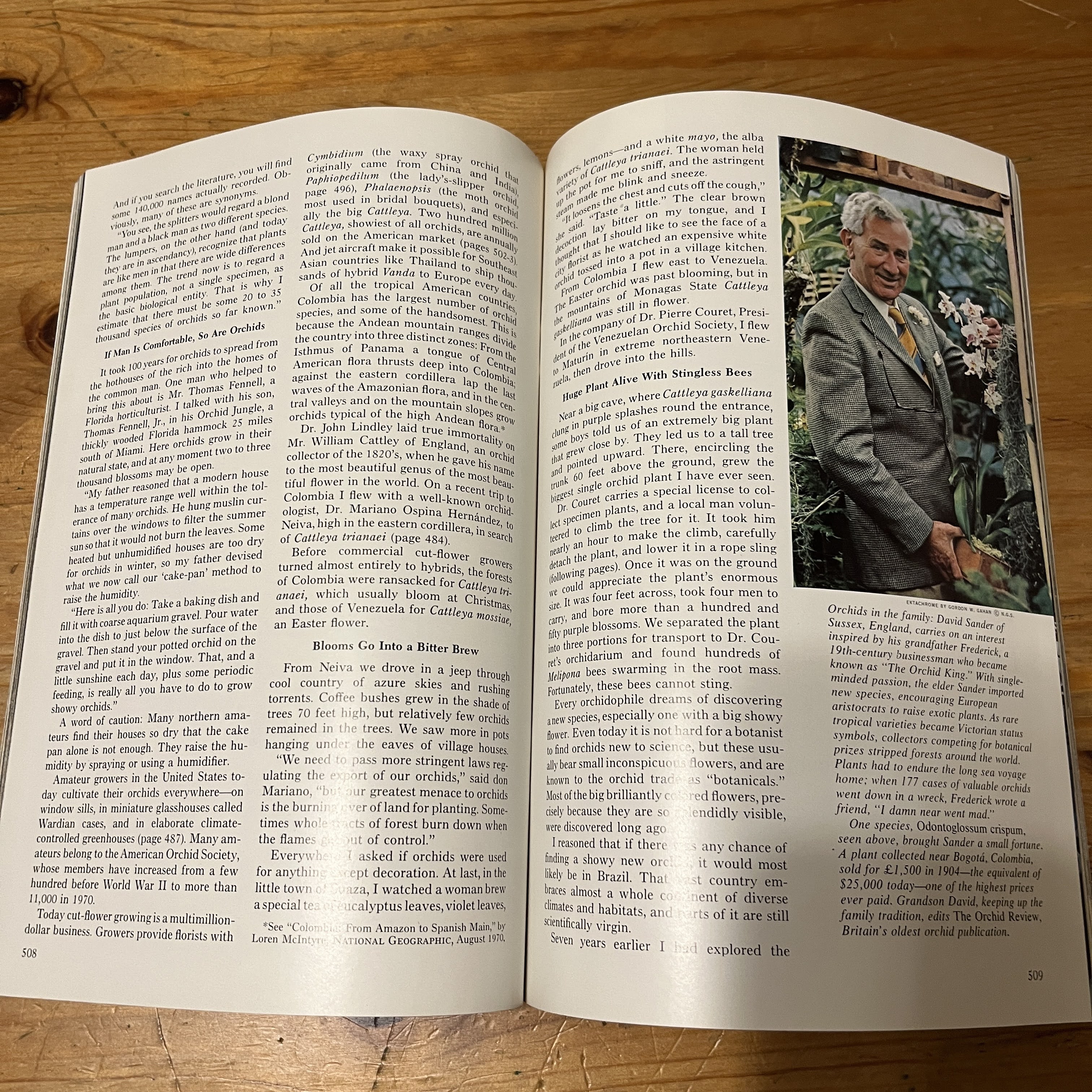 Magazine April 1971 | The Exquisite Orchids — image 4