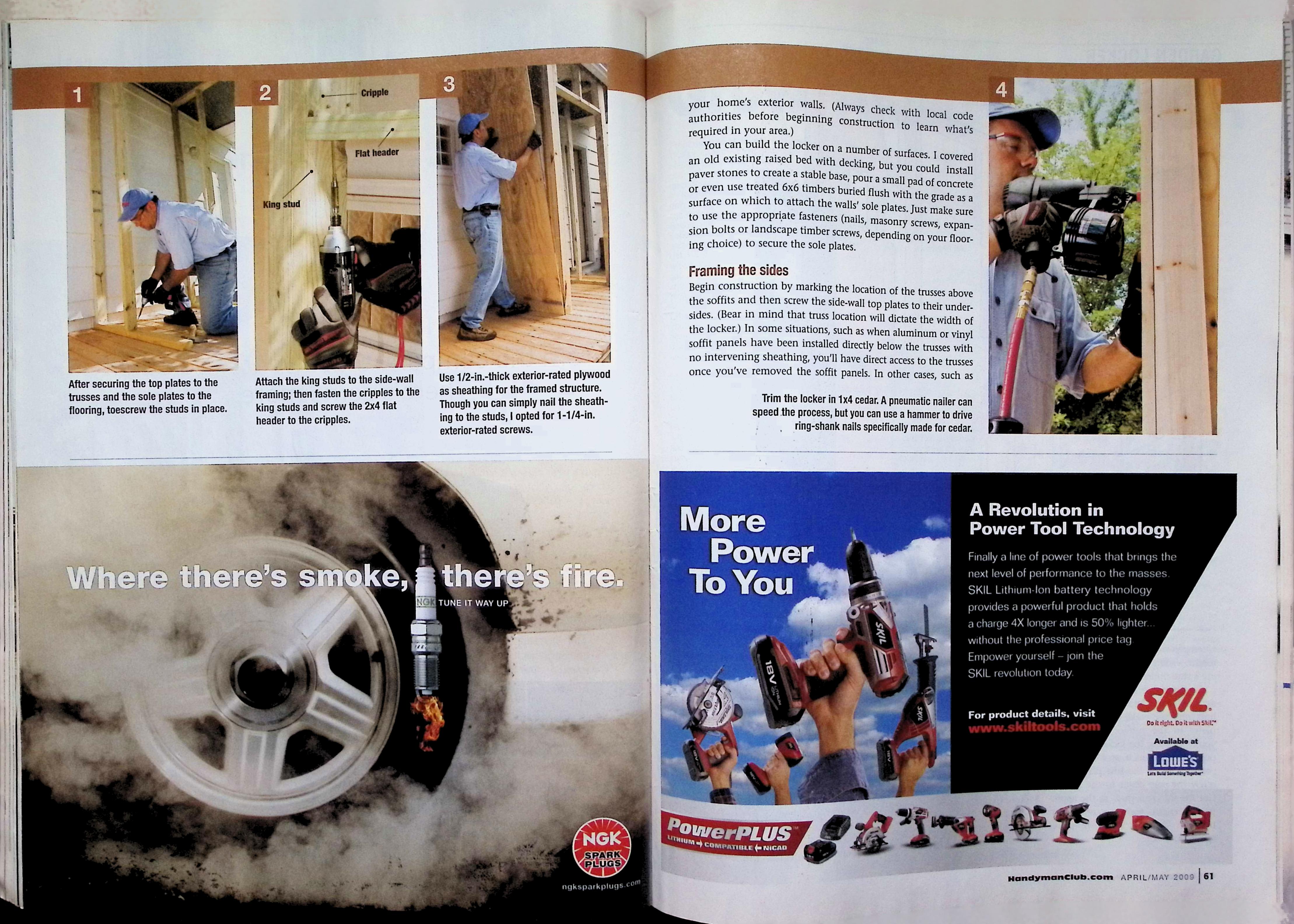 HANDY Magazine April/May 2009 Backyard Getaway — image 3