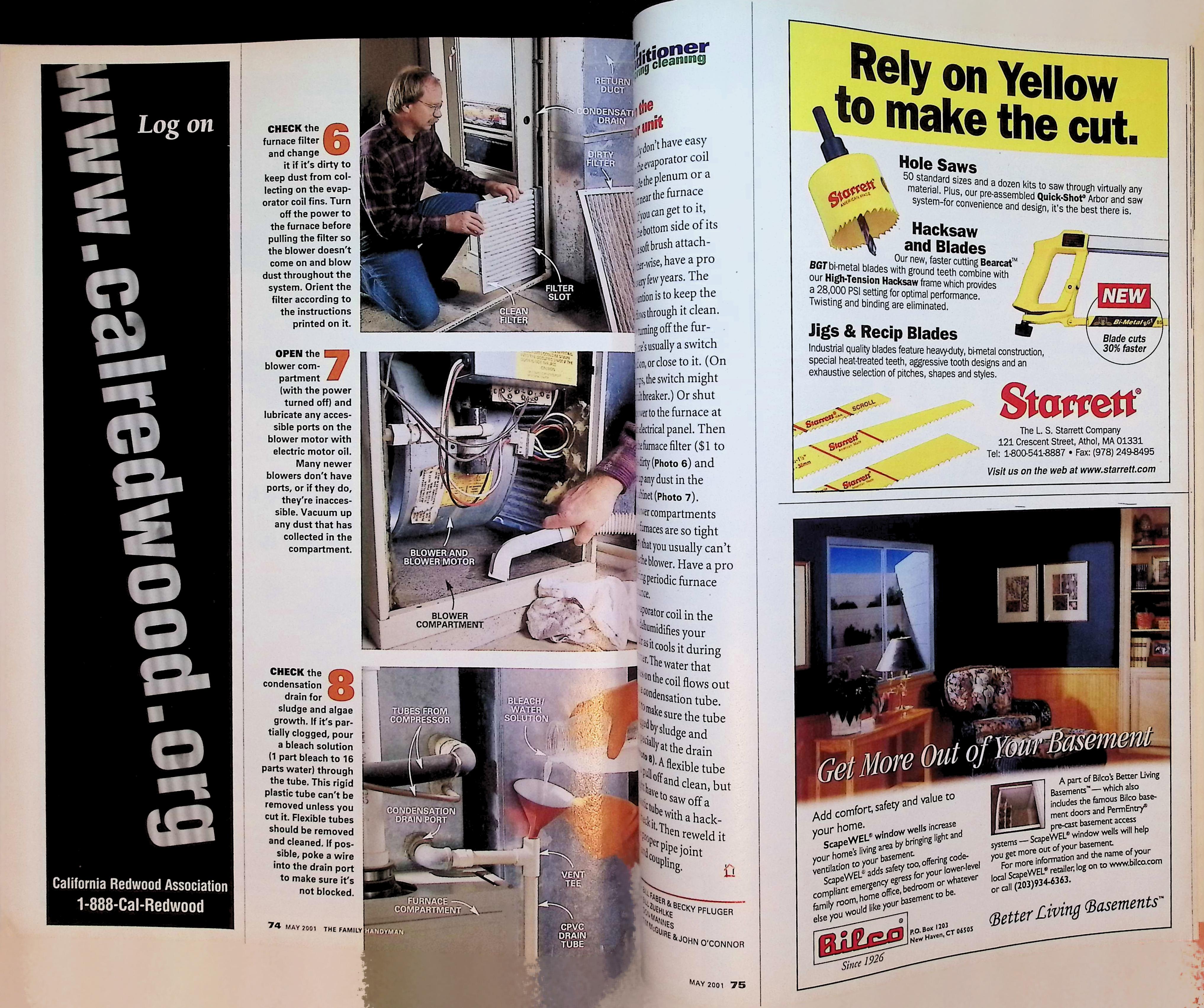 Family Handyman Mag May 2001 Bow Window Project — image 4