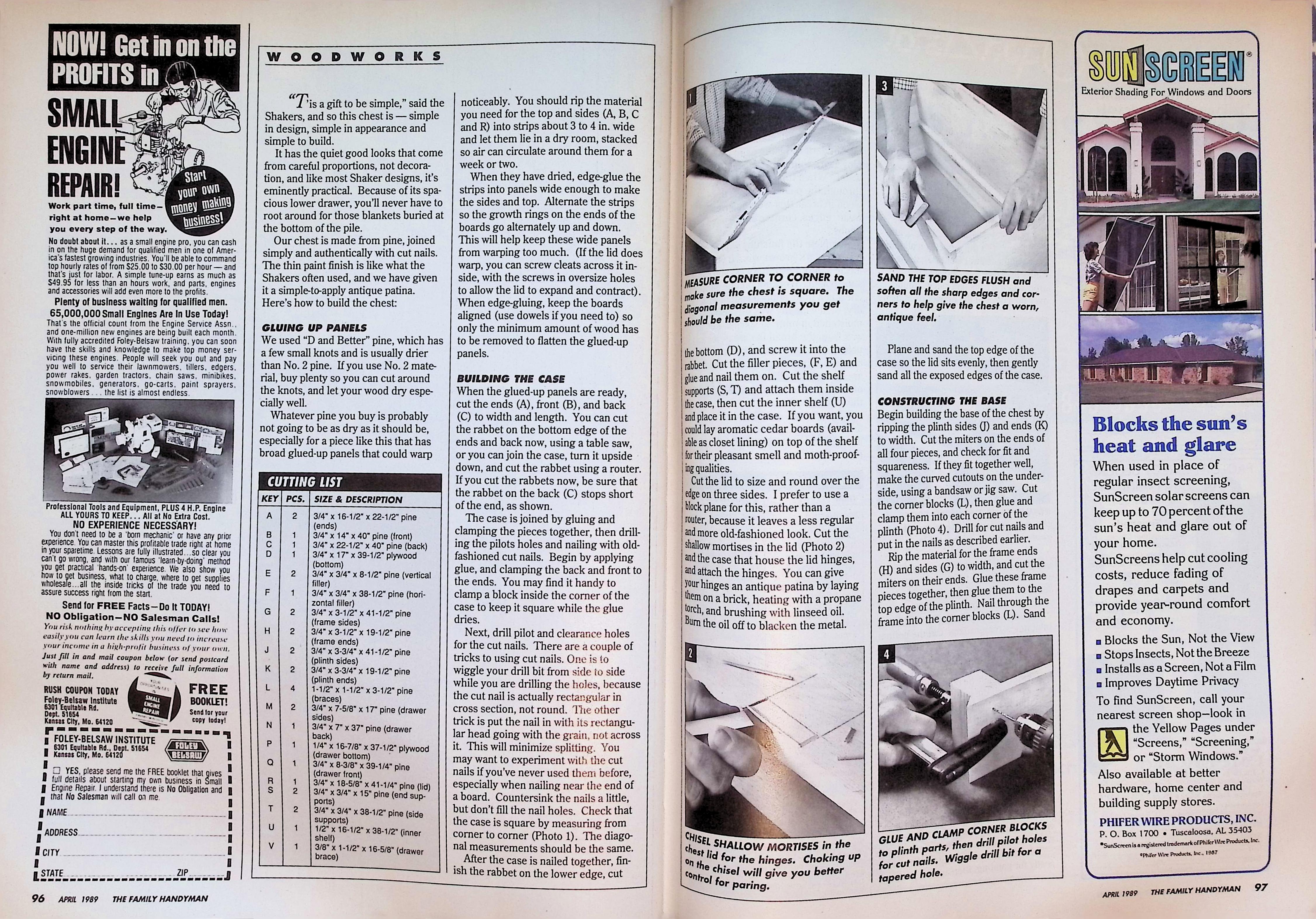 The Family Handyman Magazine DIY Showcase Deck April 1989 — image 4