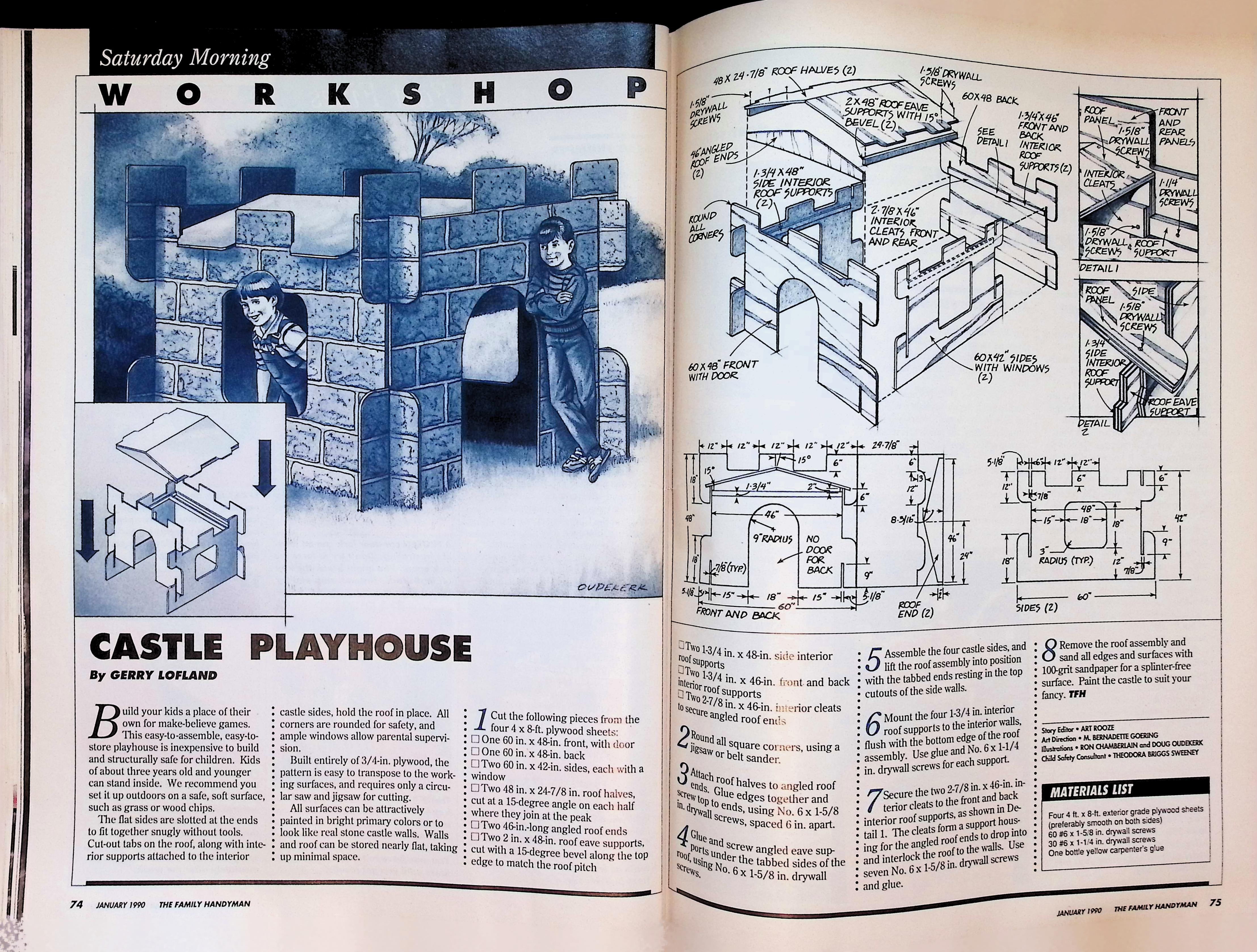 The Family Handyman, Jan 1990 - DIY Storage Projects — image 2