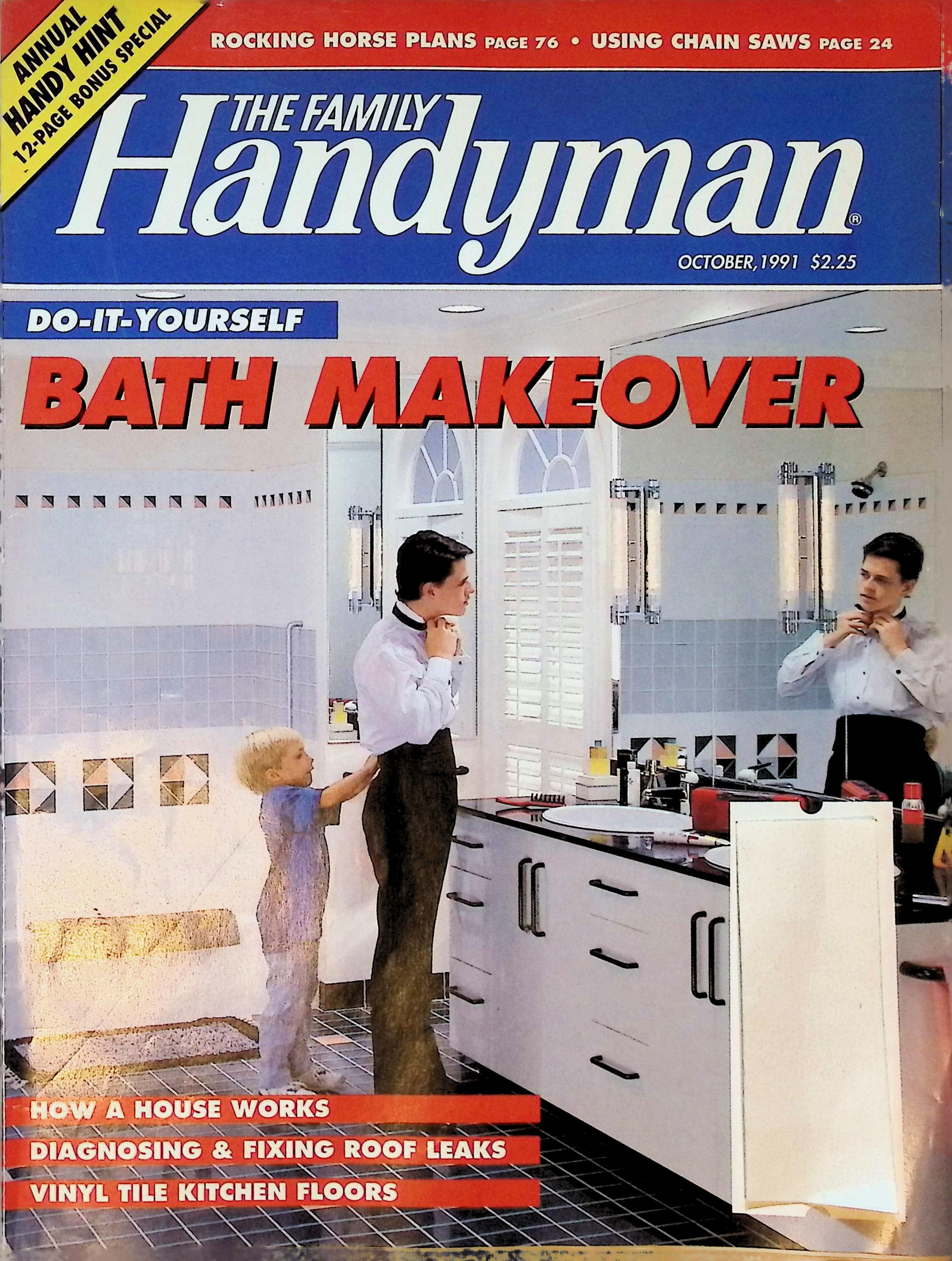 The Family Handyman Mag Bath Makeover Oct 1991