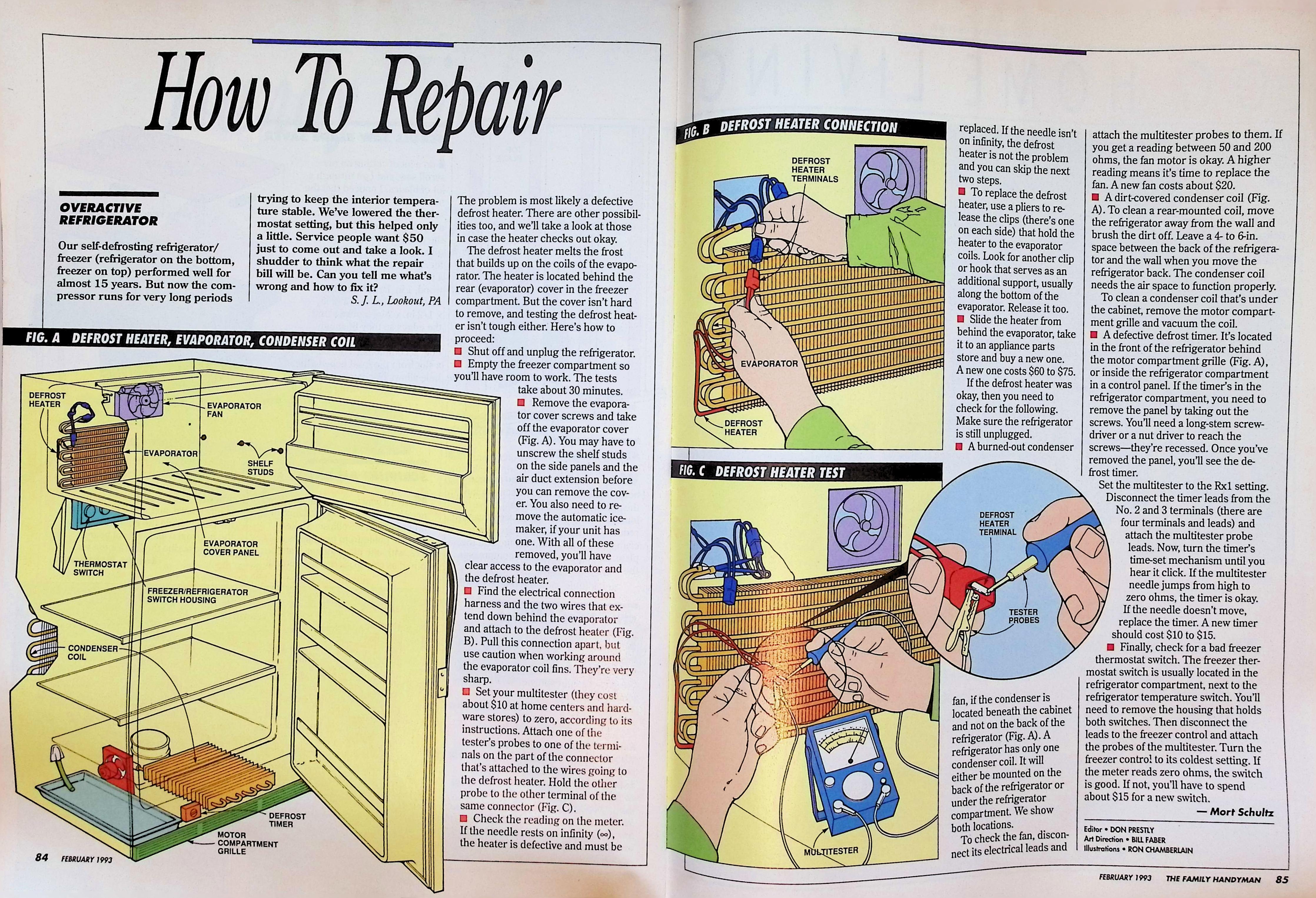 The Family Handyman Feb 1993 DIY Fireplace Mantel — image 2