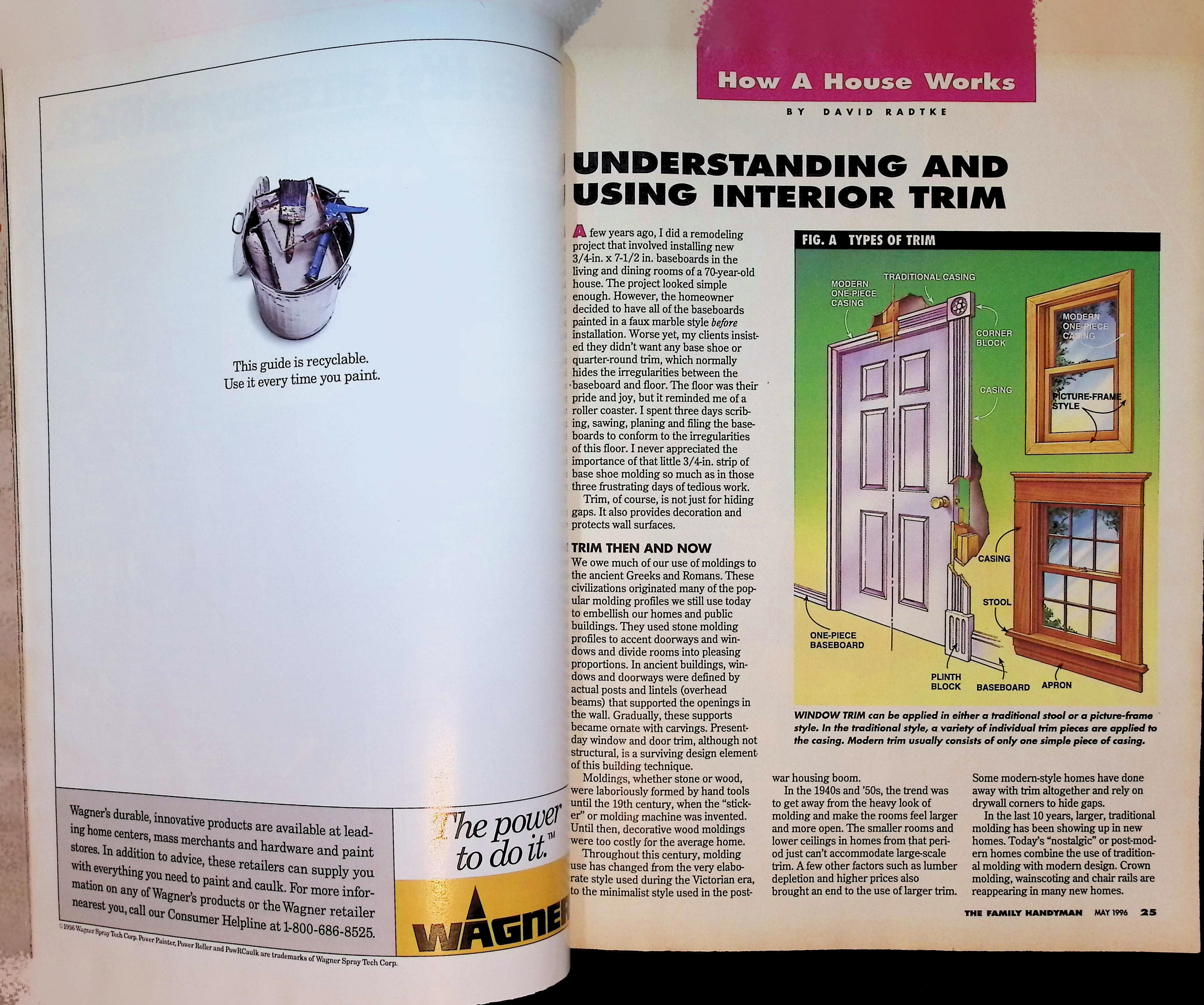 Family Handyman Magazine May 1996 Home Repair Special — image 4