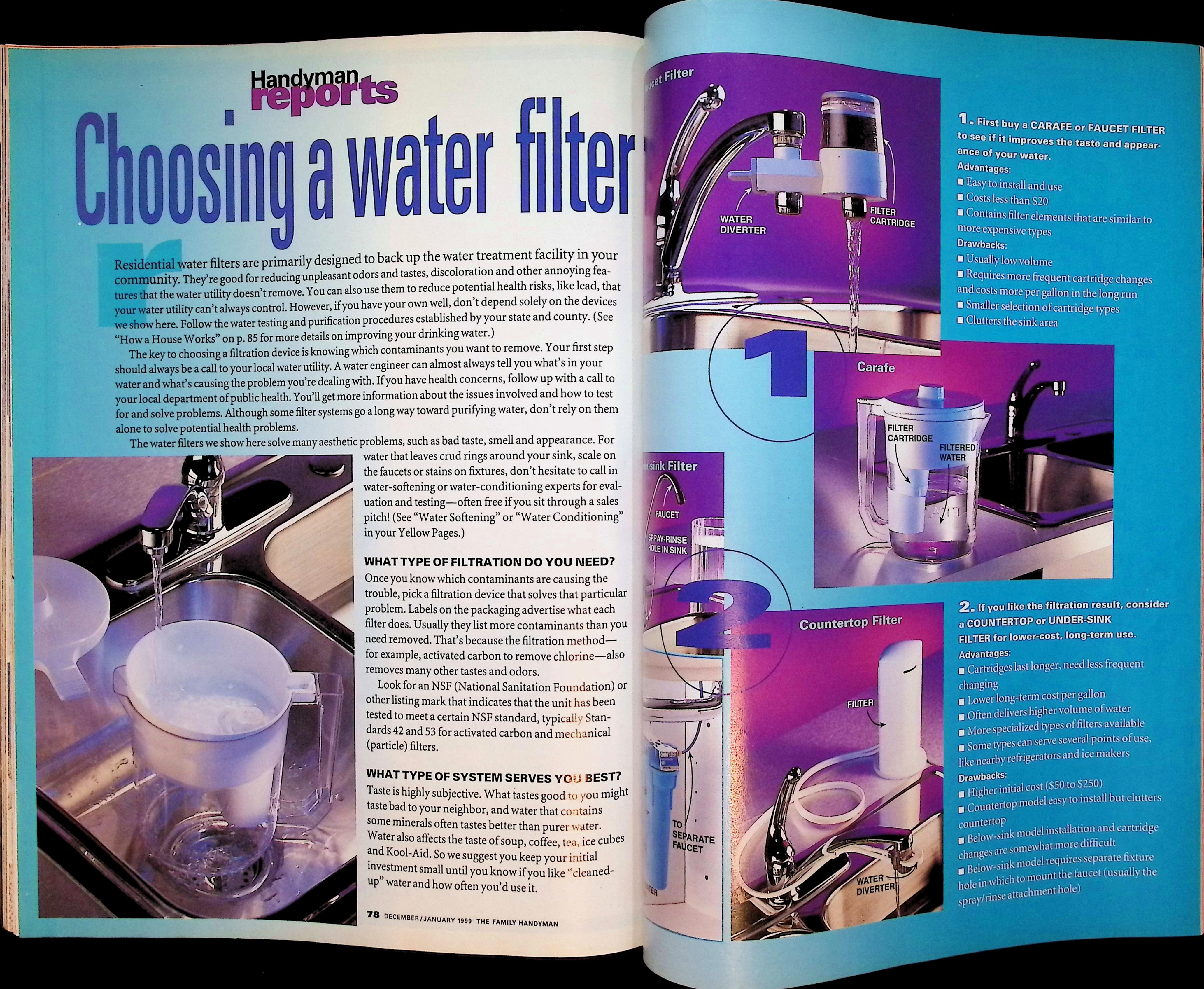 Family Handyman Magazine Jan 1999 Crown Molding Cover — image 4