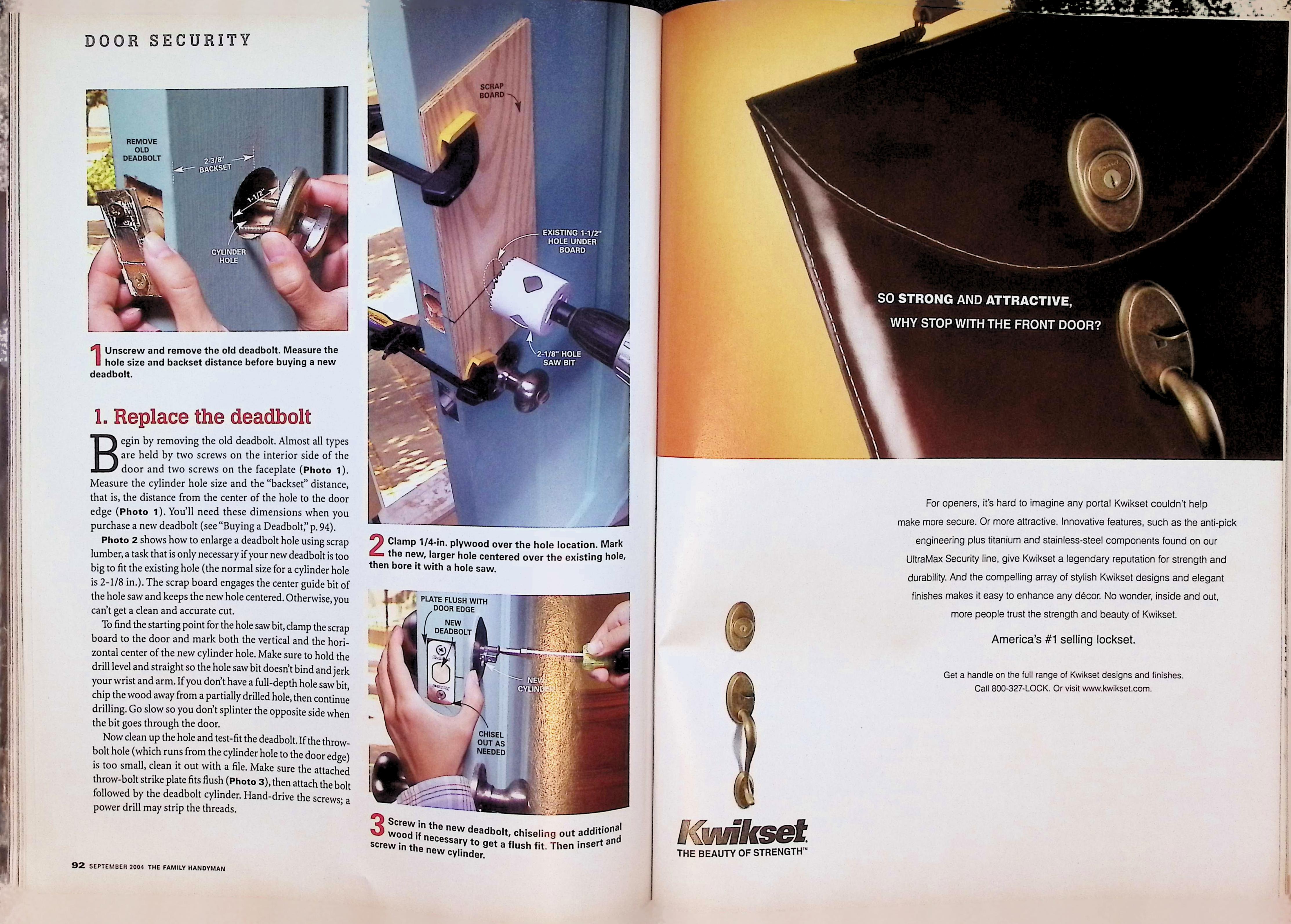 The Family Handyman Mag Sep 2004 - Showcase Shelves — image 4