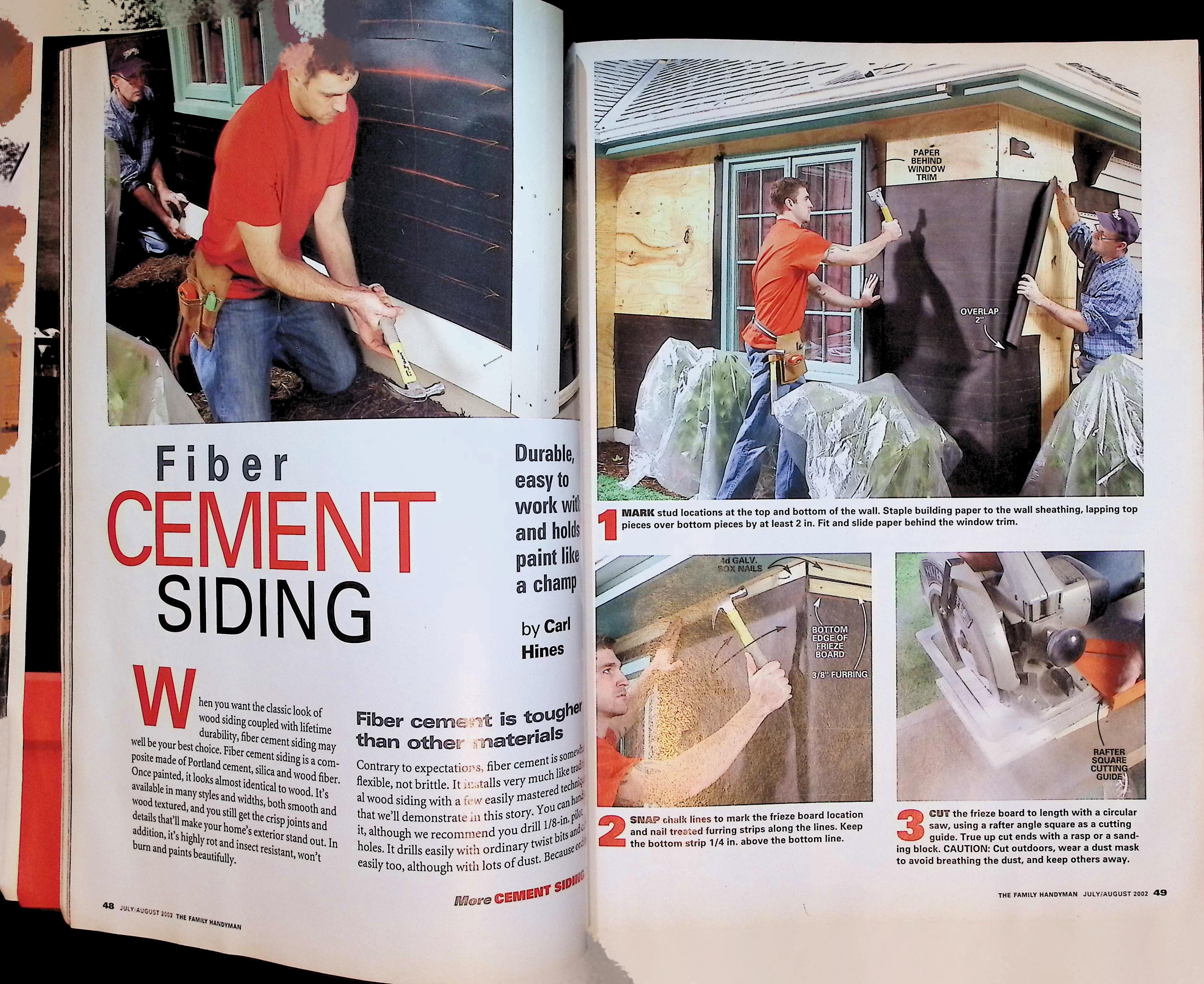 Family Handyman Magazine, Water Garden Cover, July 2002 — image 3