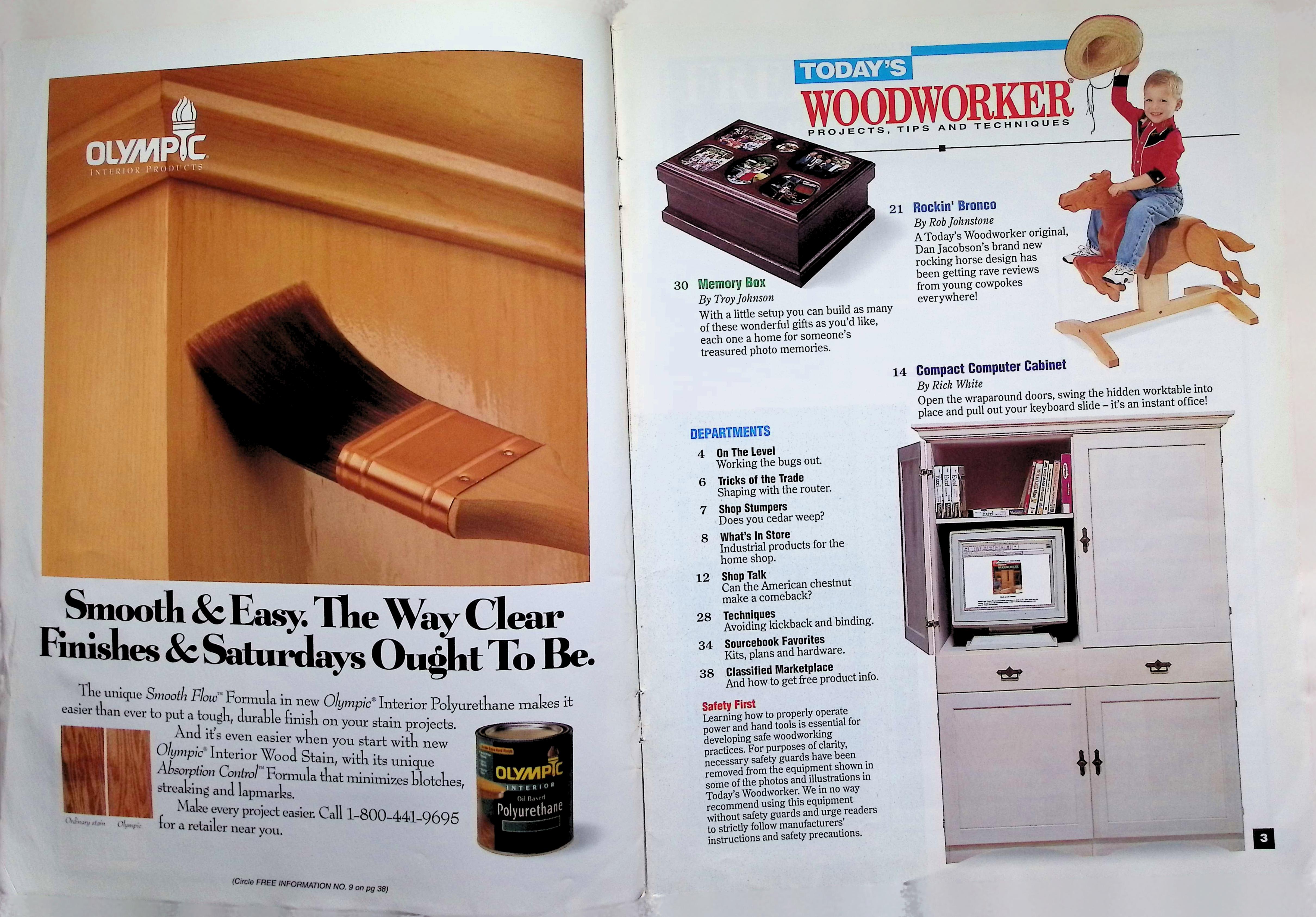 Today's Woodworker Rockin' Bronco Project Jan/Feb 1998 — image 2