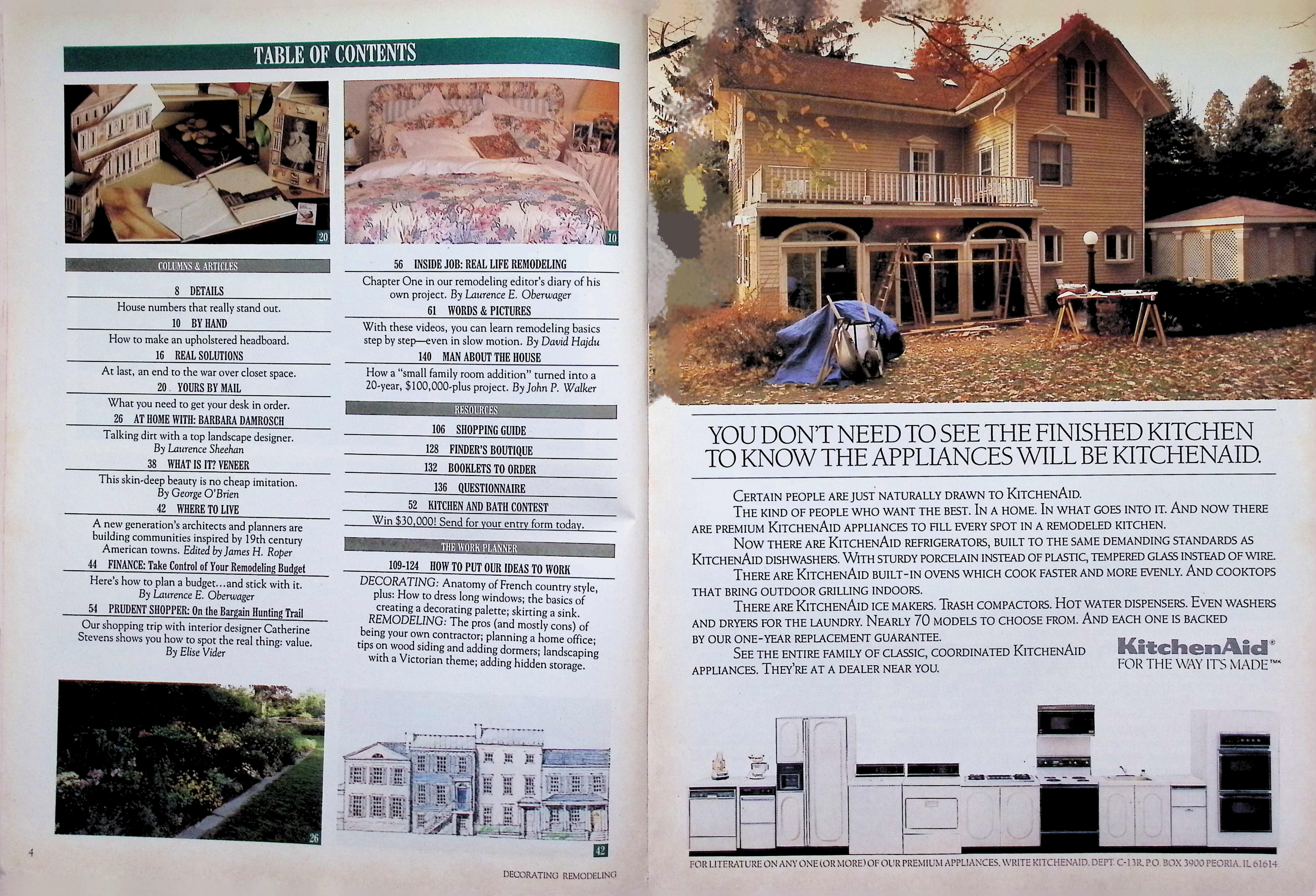 Decorating Remodeling Magazine, Family Room Ideas 1989 — image 2