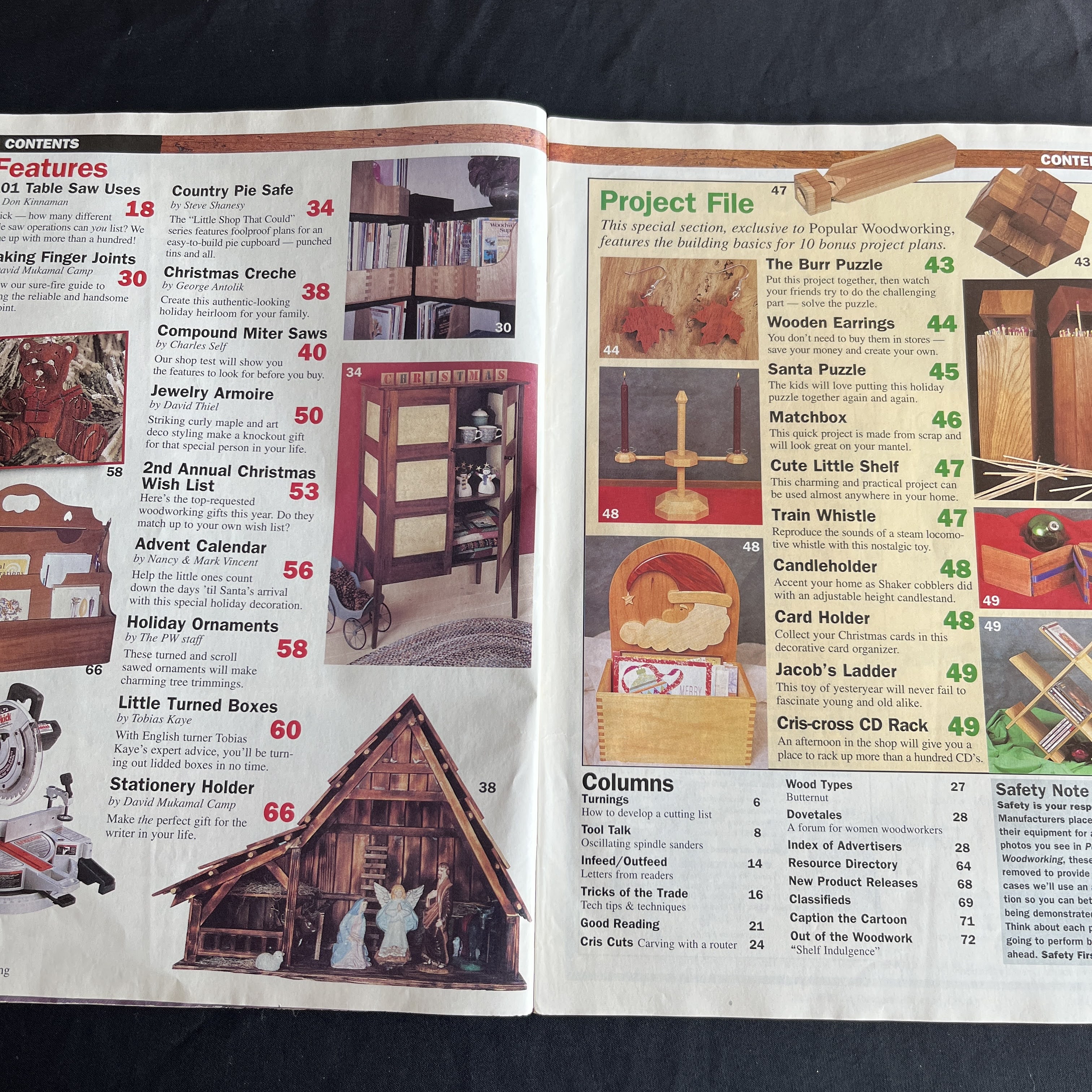 Popular Woodworking Mag Jan 1997 Country Pie Safe Plans — image 2