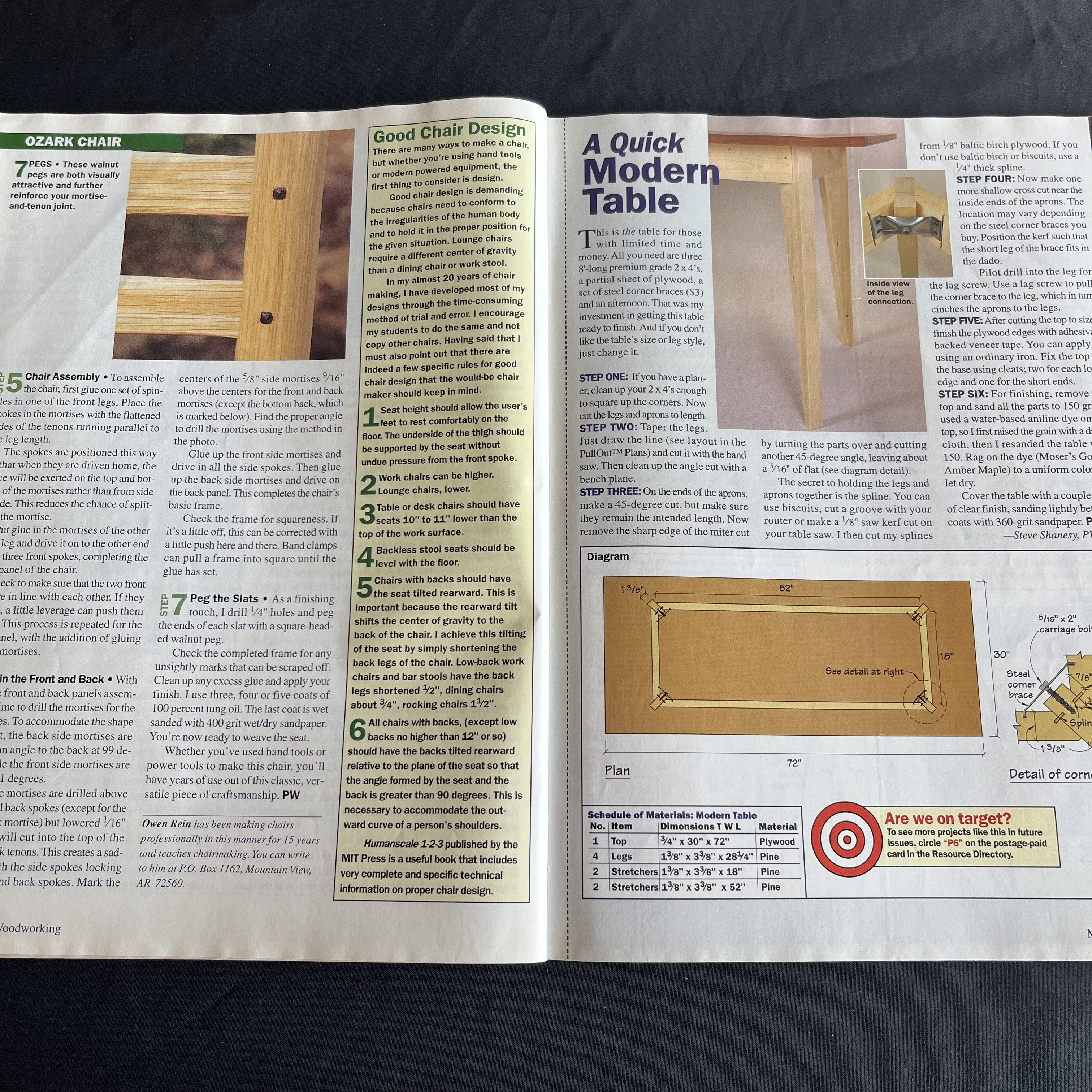 Popular Woodworking Magazine 1998 Tool Buying Guide — image 4