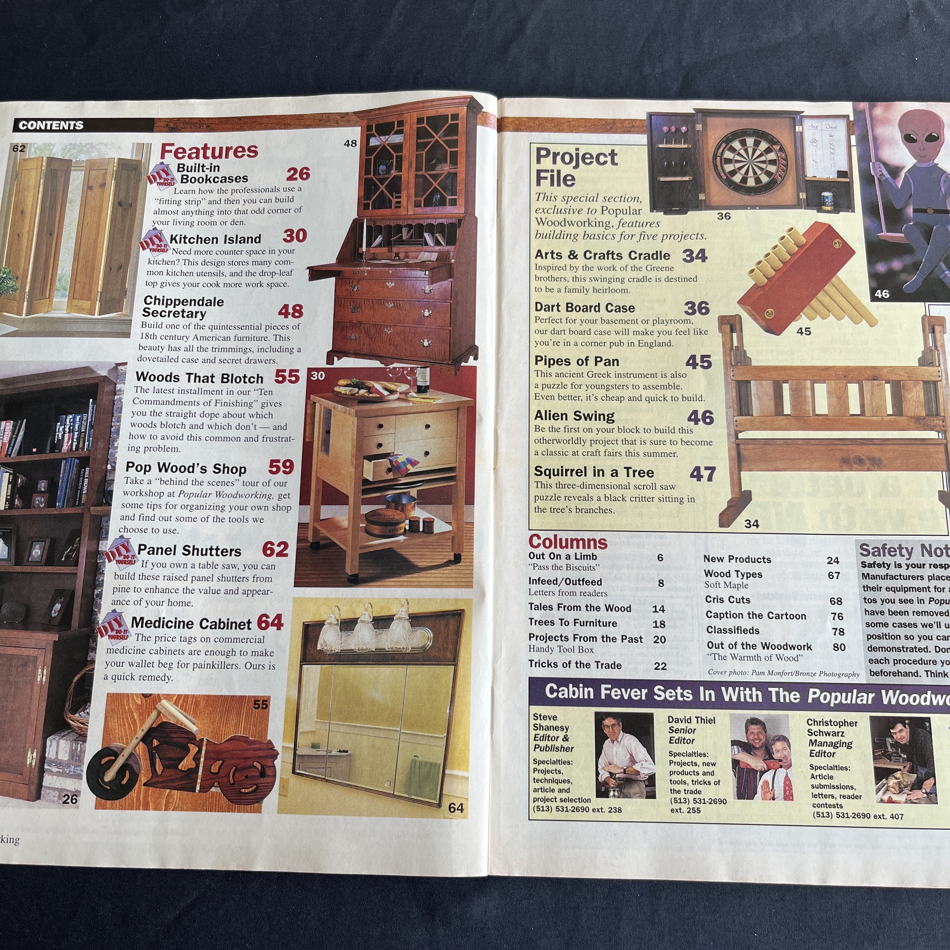 Popular Woodworking May 1998 Kitchen Island Plans — image 2