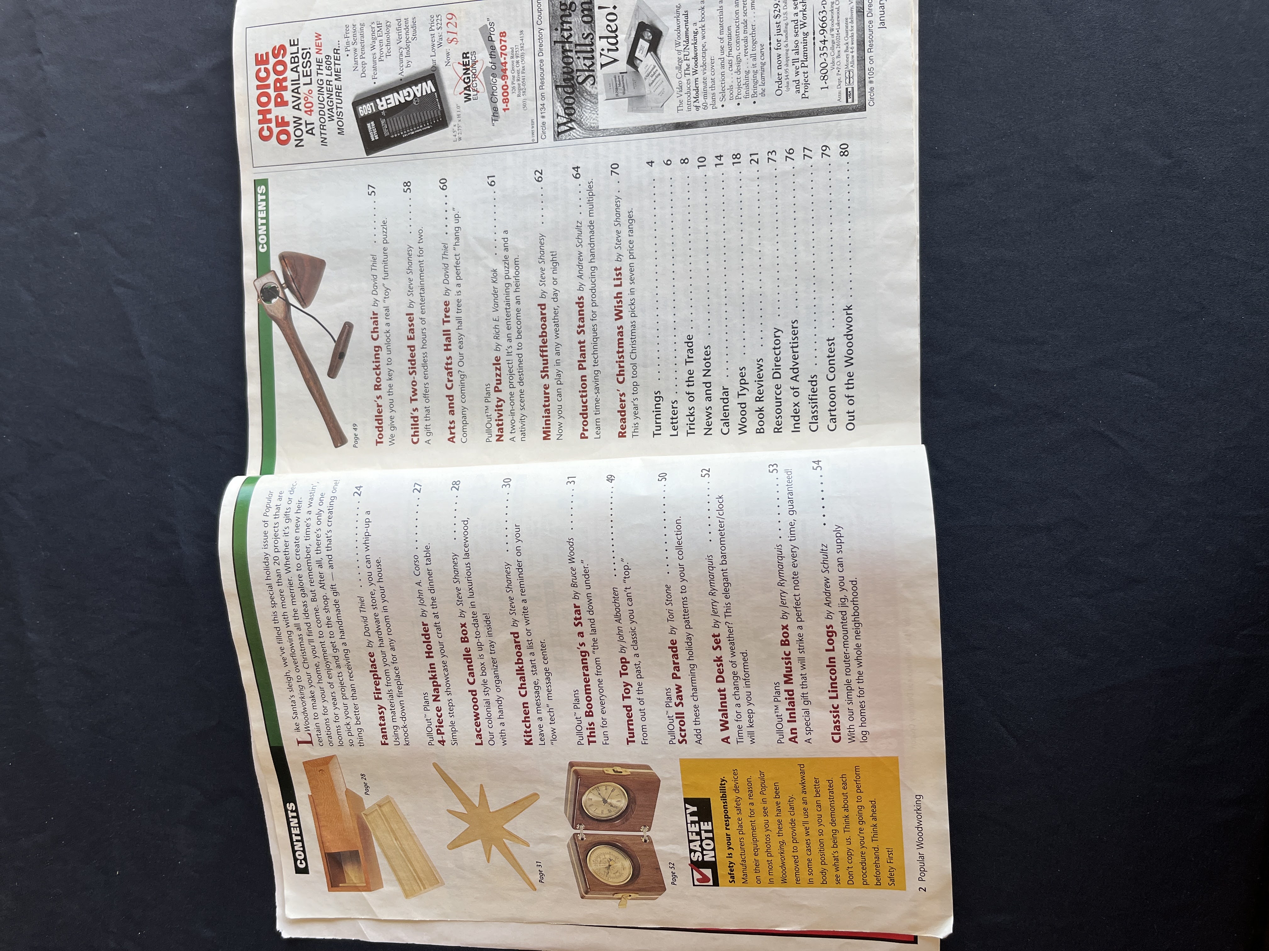 Popular Woodworking Magazine Holiday Gift Projects Jan 1996 — image 2